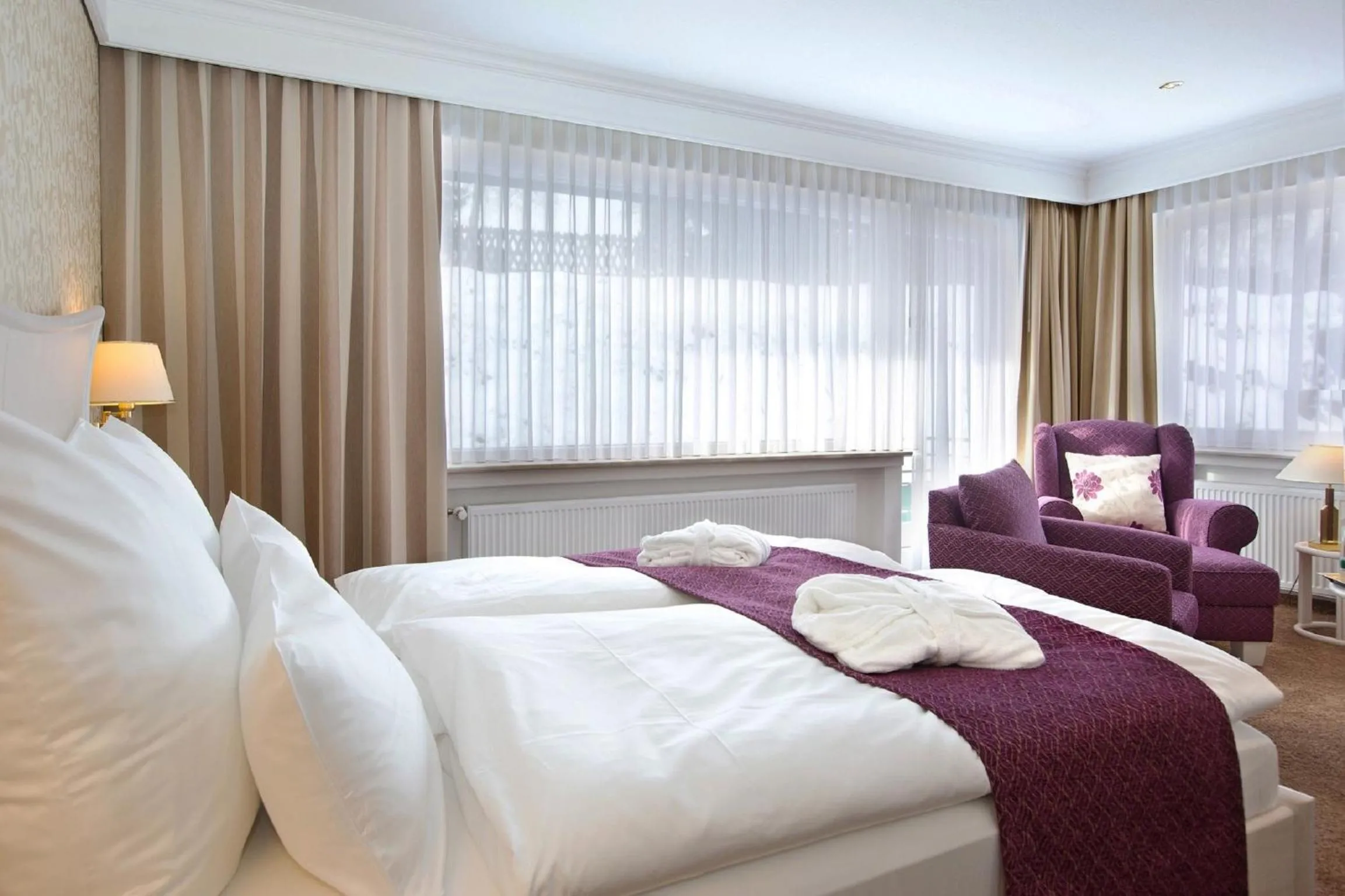Photo of the whole room, Bed in Hotel Garni Fürst von Waldeck