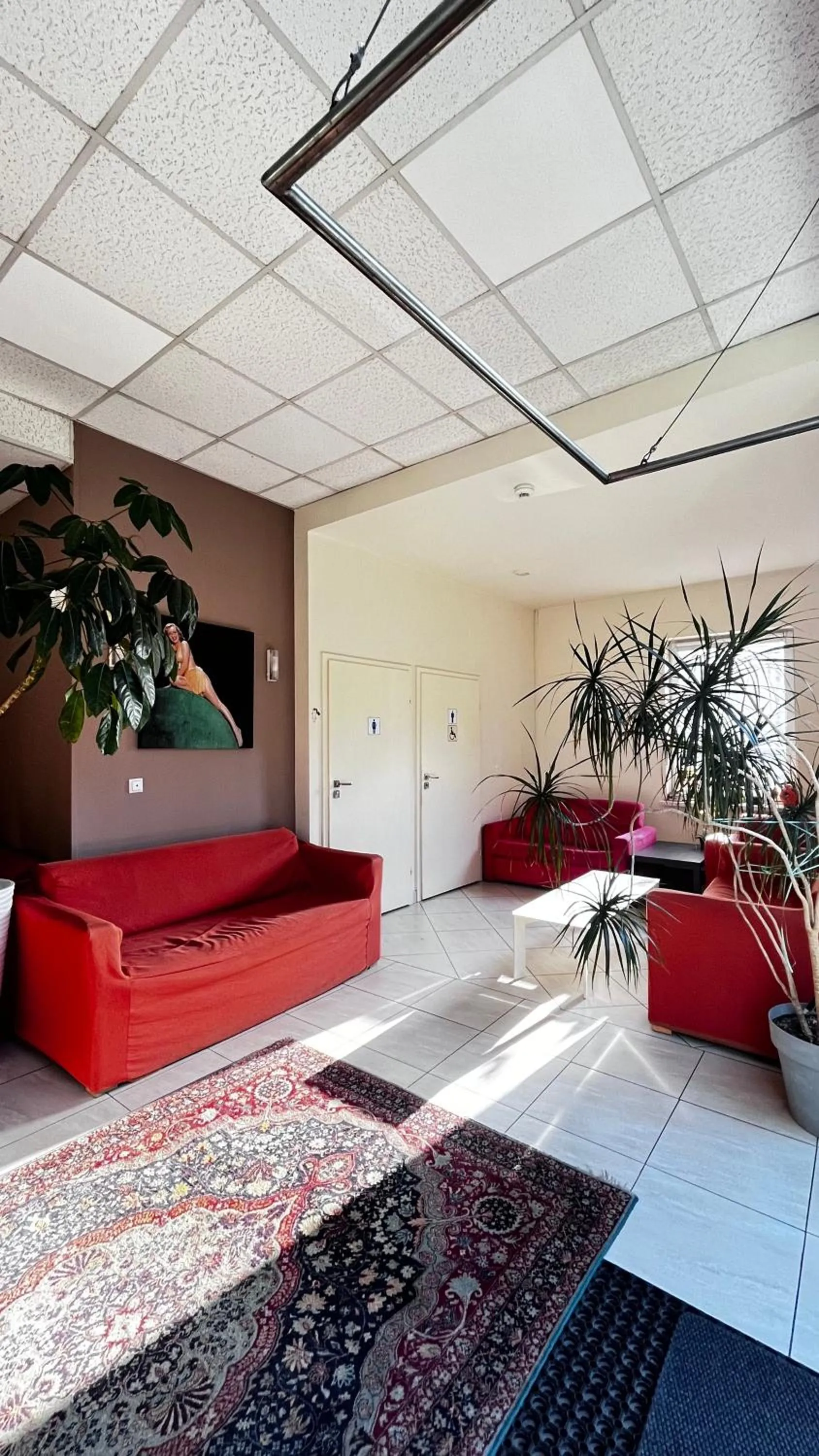 Living room in Fry House