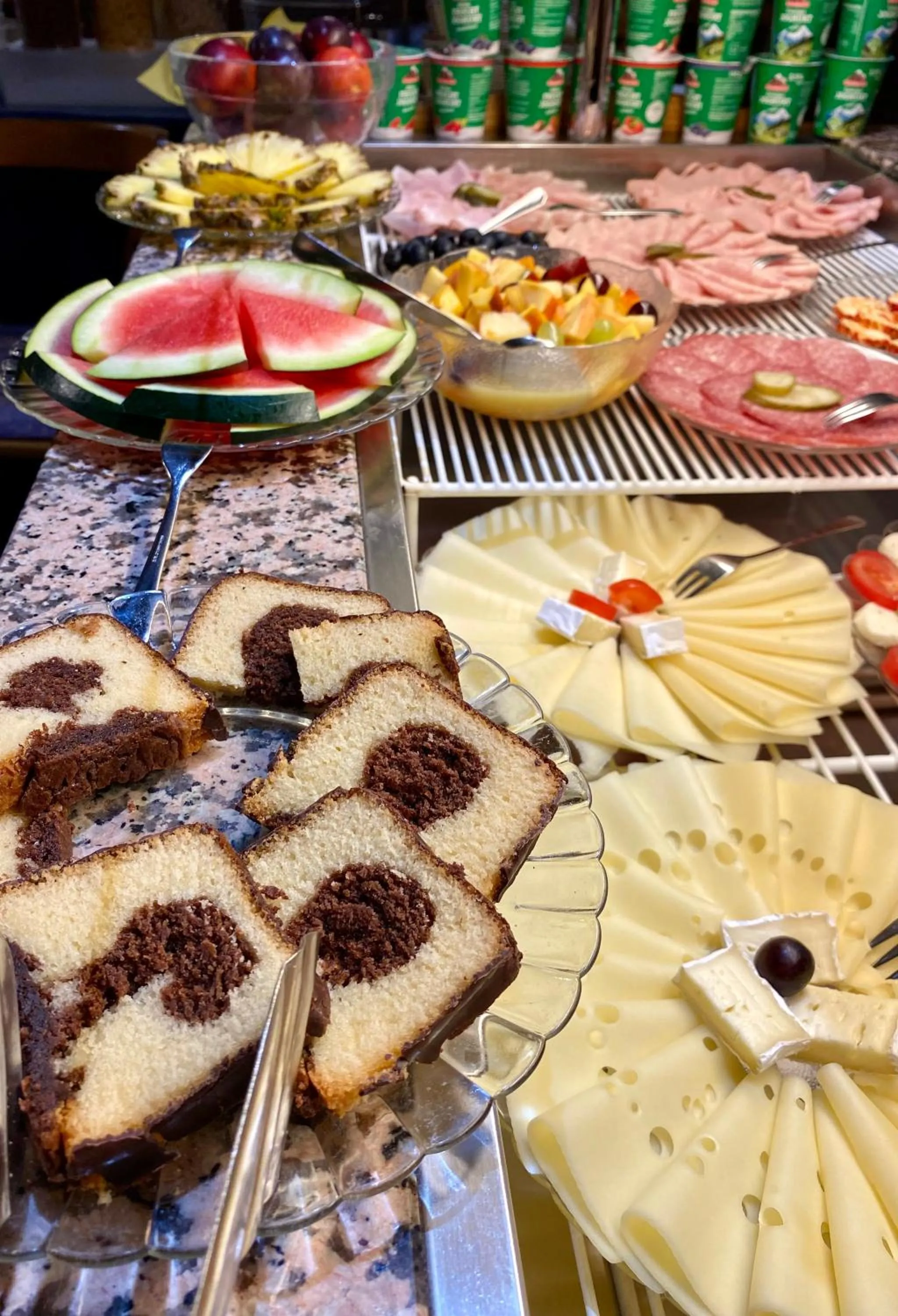 Buffet breakfast in Gasthof Prinzregent Superior