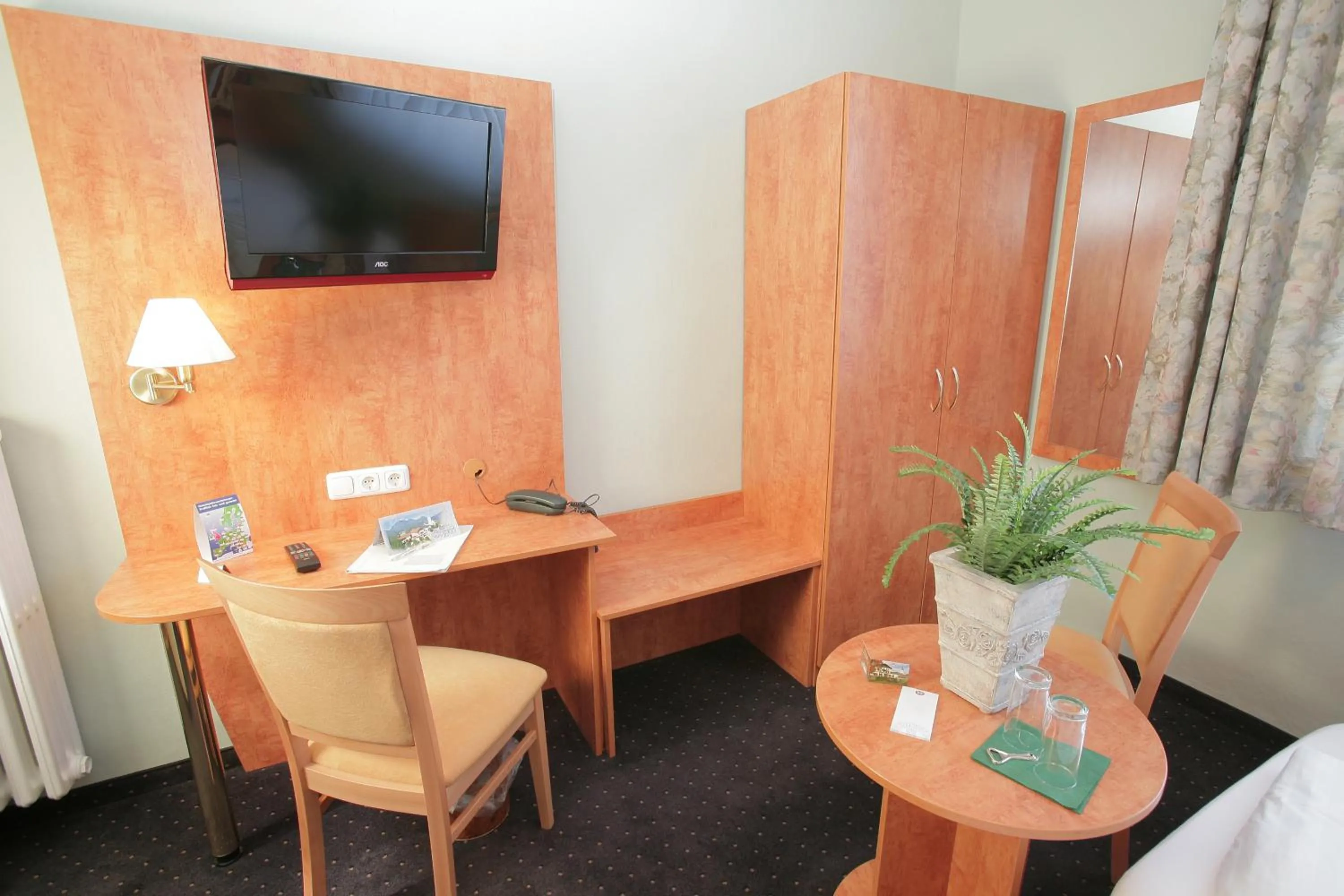 Decorative detail, Bed in Gasthof Prinzregent Superior