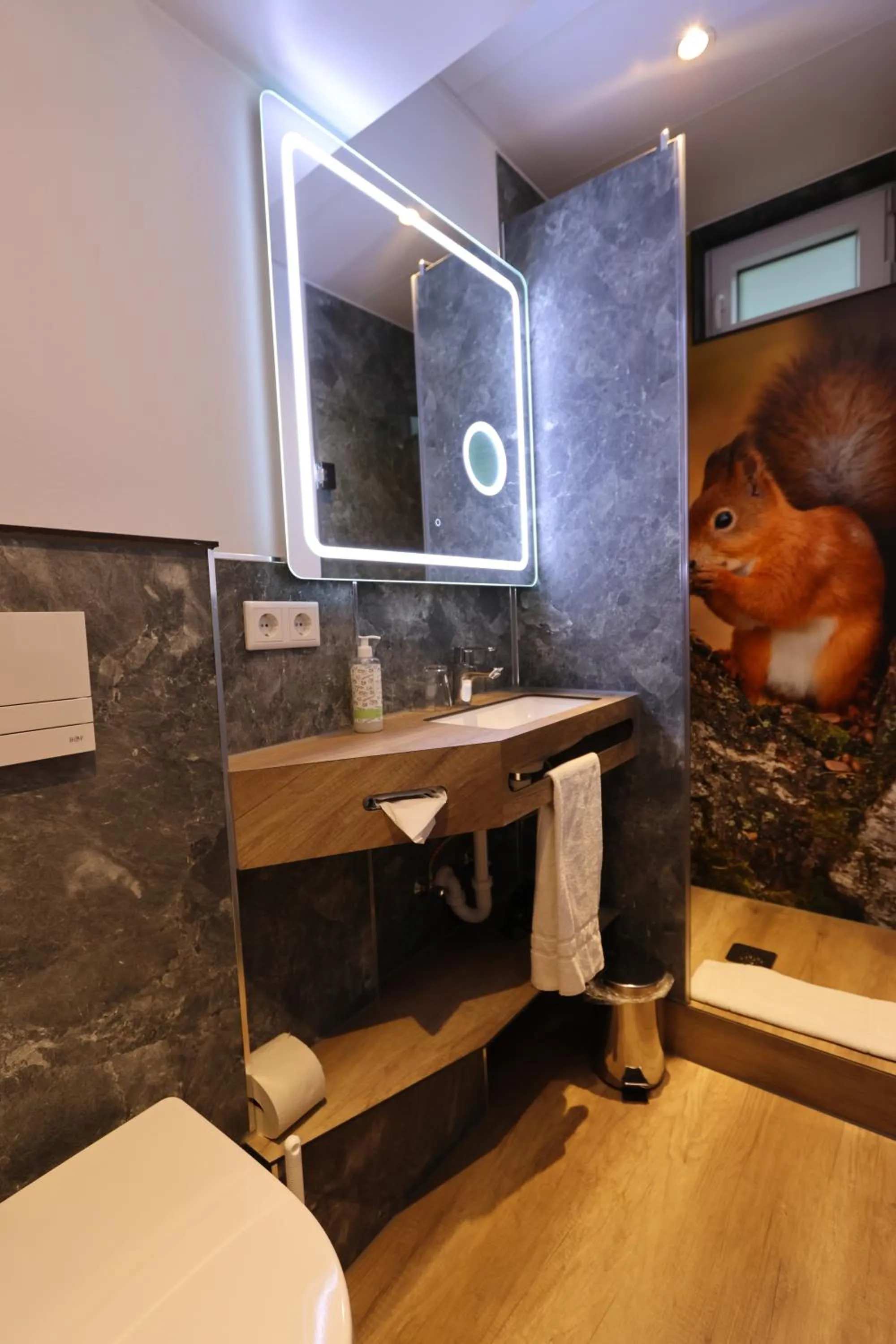 Bathroom in Hardtwald Hotel