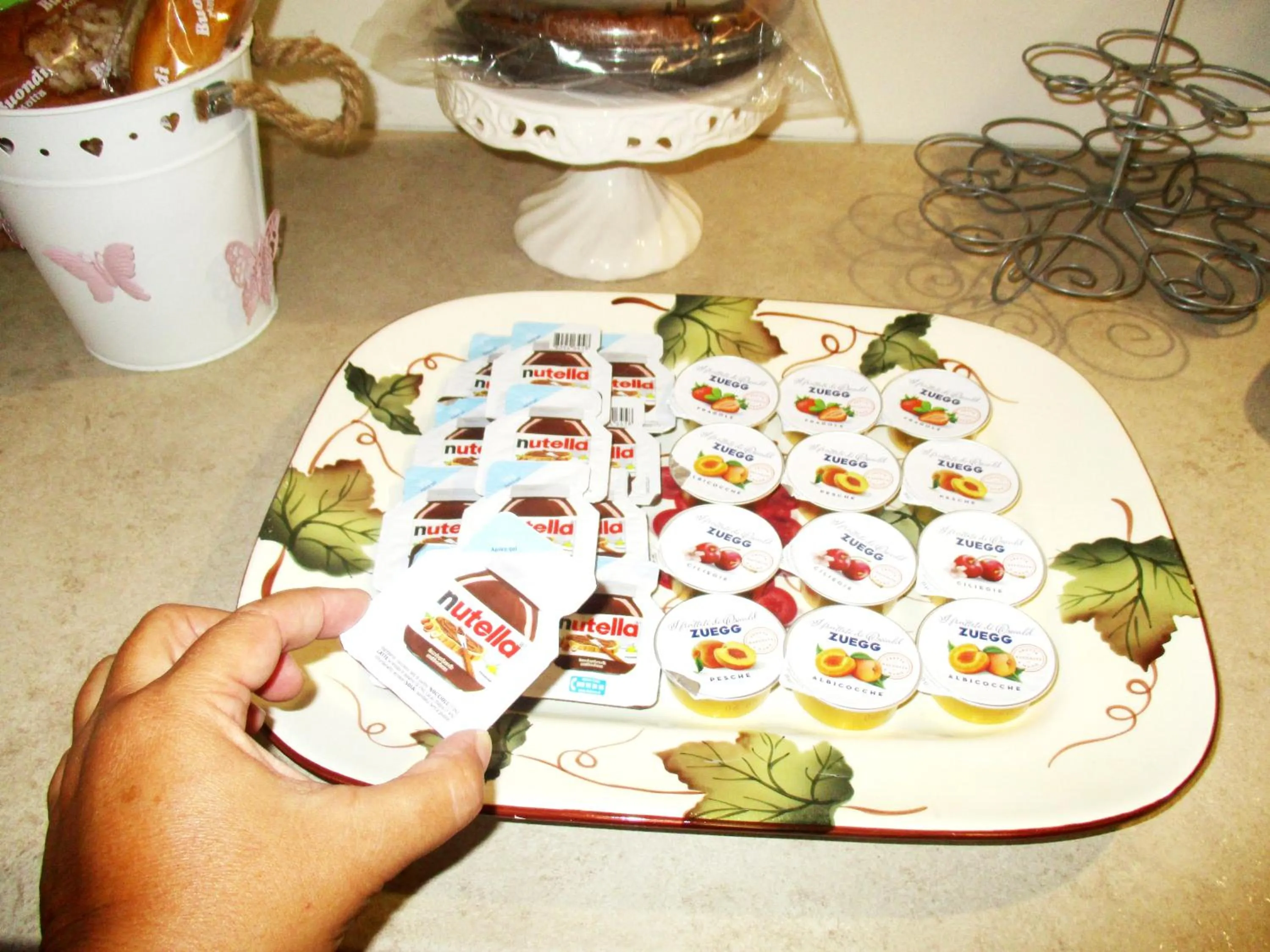 Buffet breakfast in Diletta Oasi