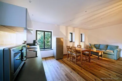 Kitchen or kitchenette in gîte Les Marronniers