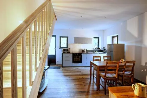 Kitchen or kitchenette in gîte Les Marronniers