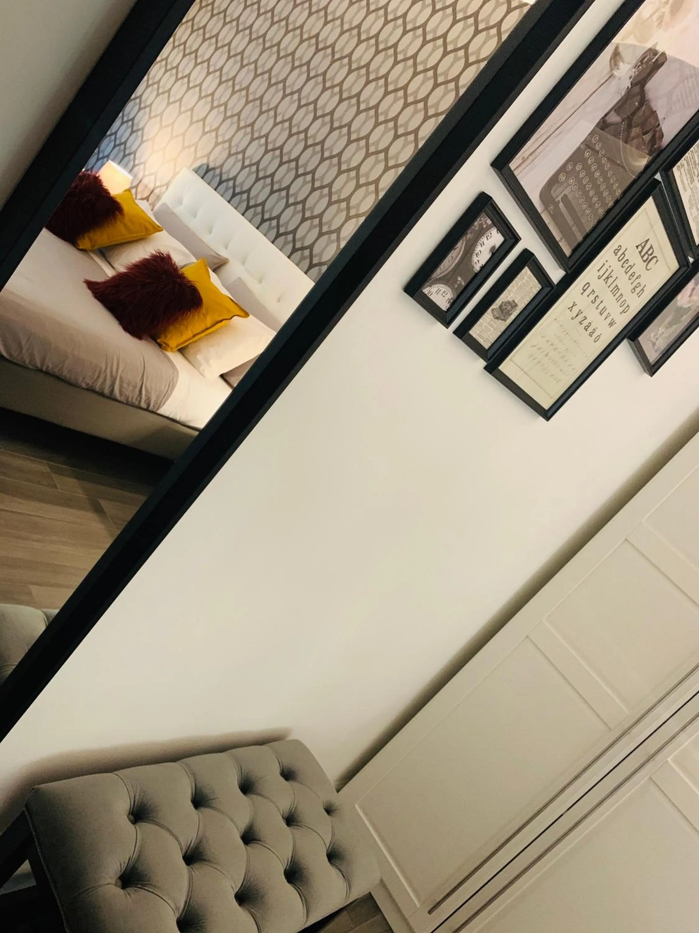 Bed in 4 Vatican Rooms