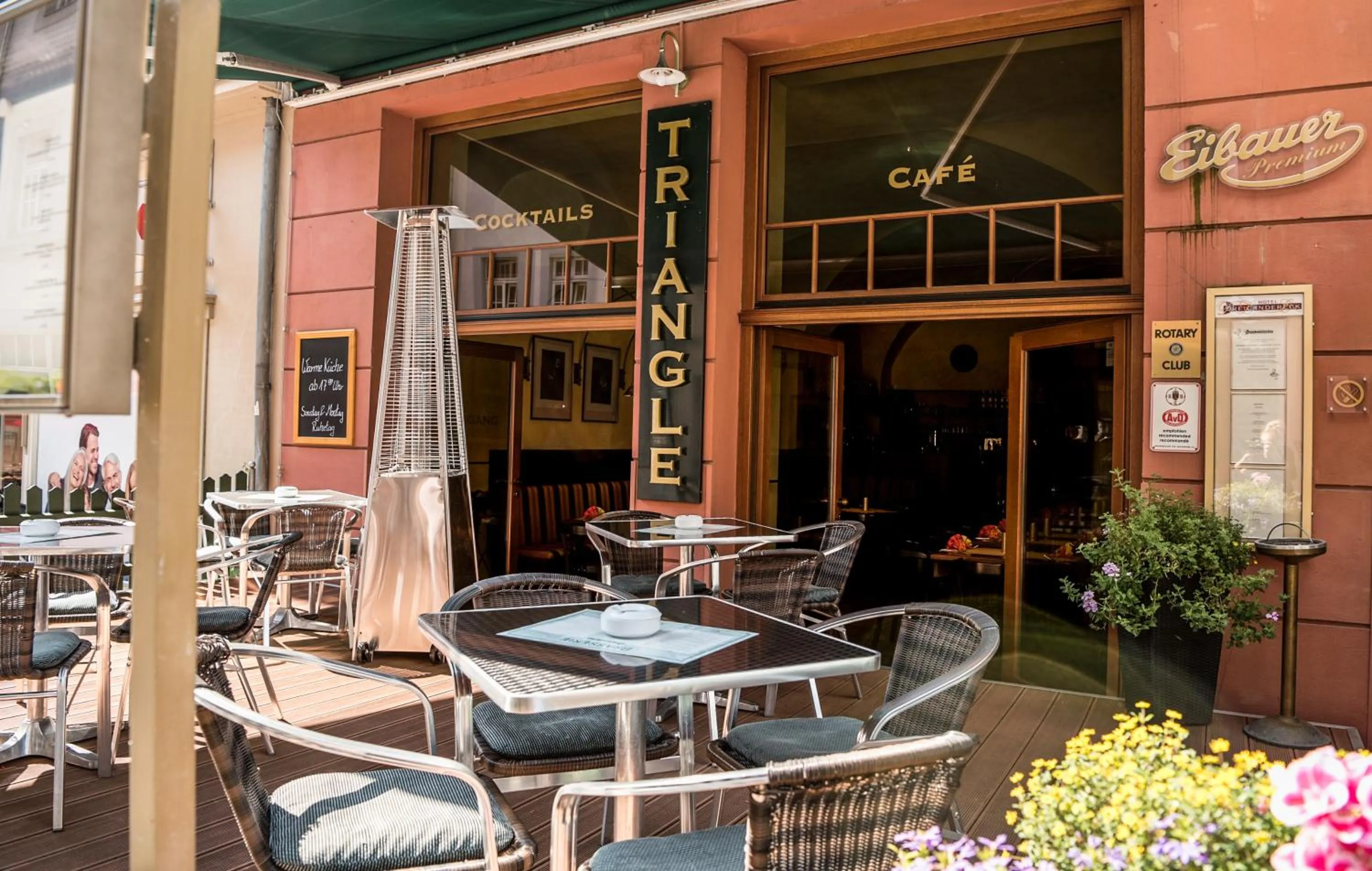 Balcony/Terrace in Ringhotel Dreiländereck Zittau