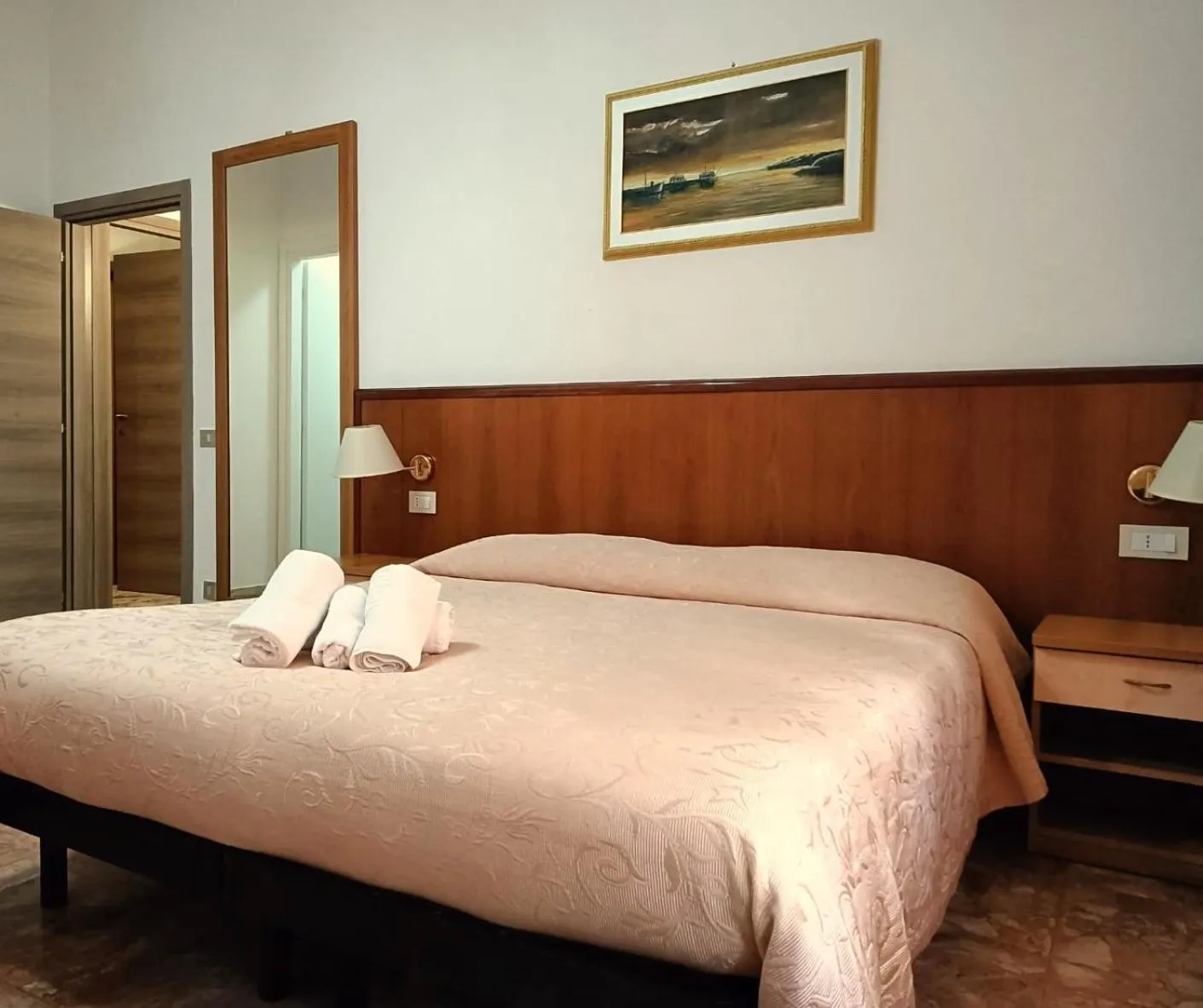 Bedroom, Bed in Domus Cesena