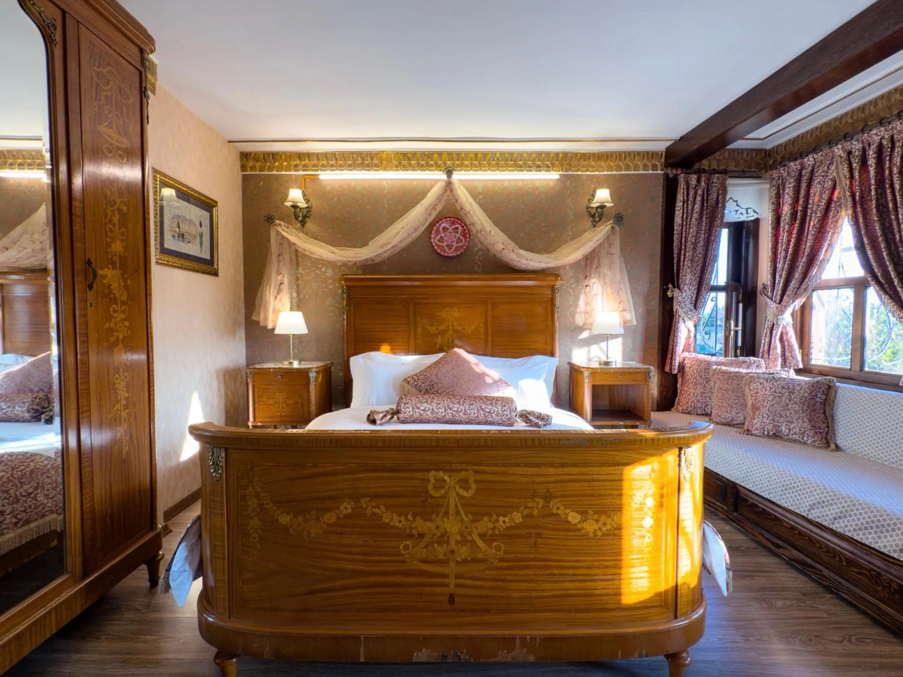 Bed in Antik Konak Little Hagia Sophia Suites