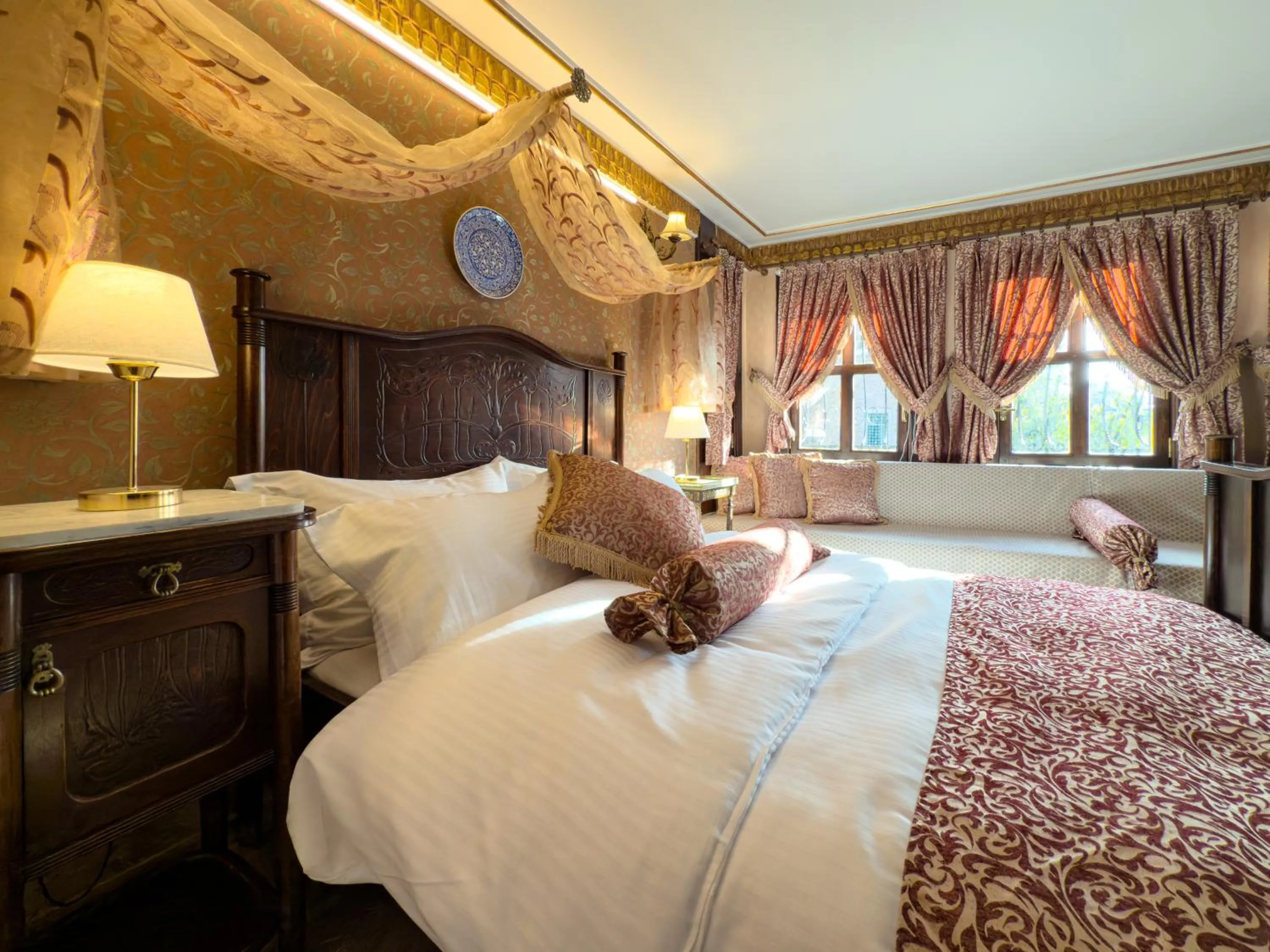 Bed in Antik Konak Little Hagia Sophia Suites
