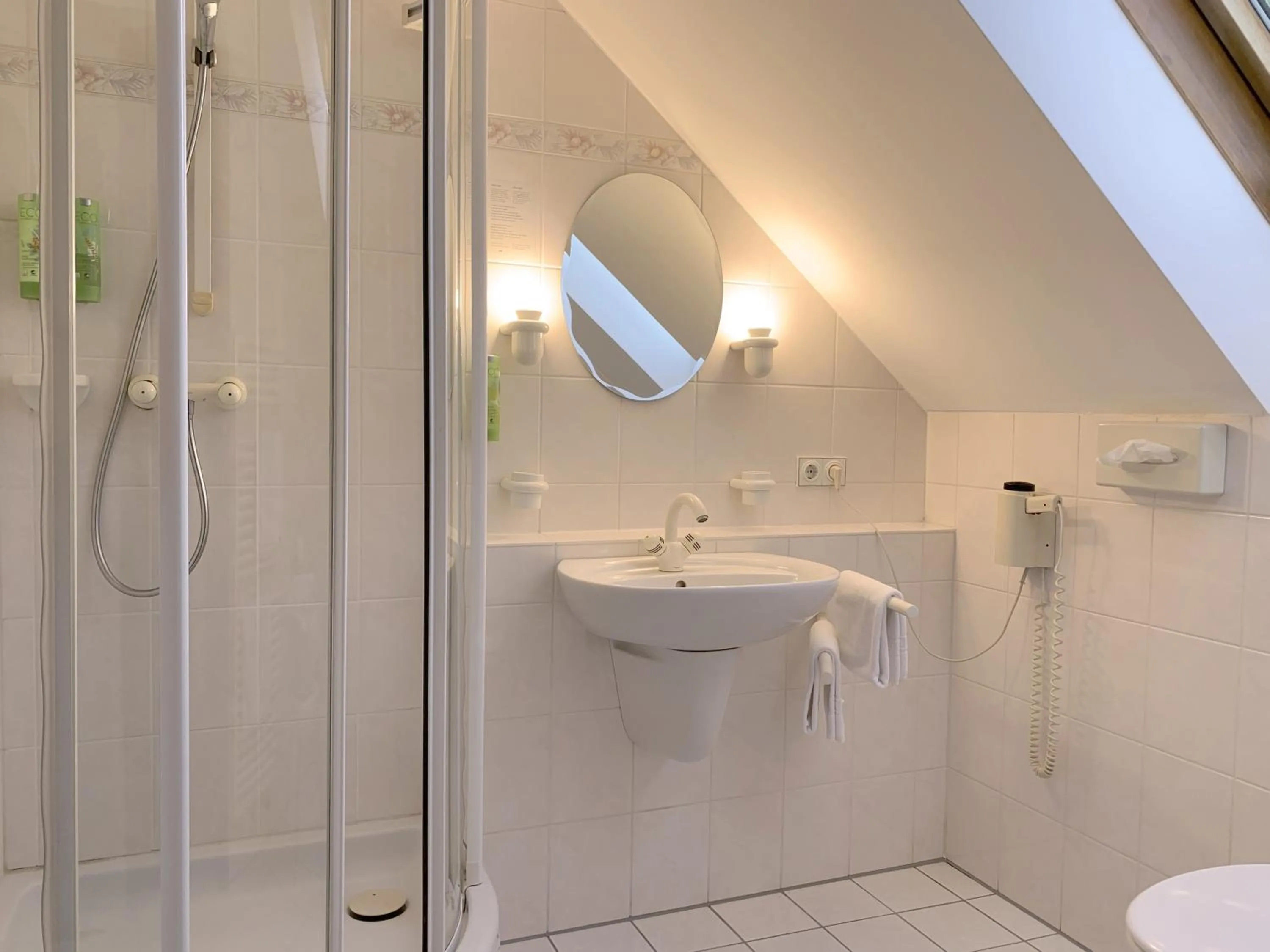 Bathroom in Landhotel Untere Kapfenhardter Mühle