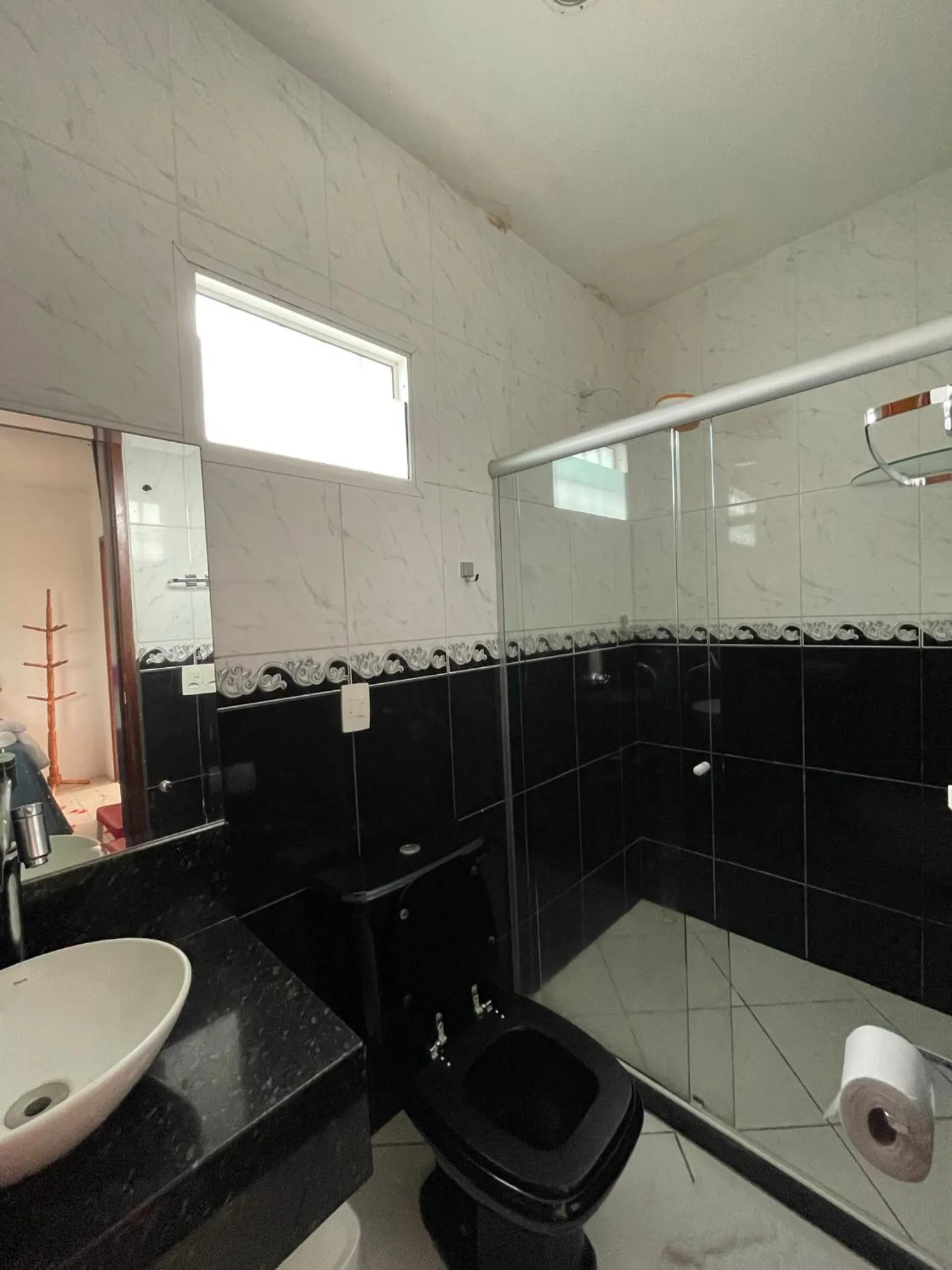 Shower in Pousada Residência dos Sonhos