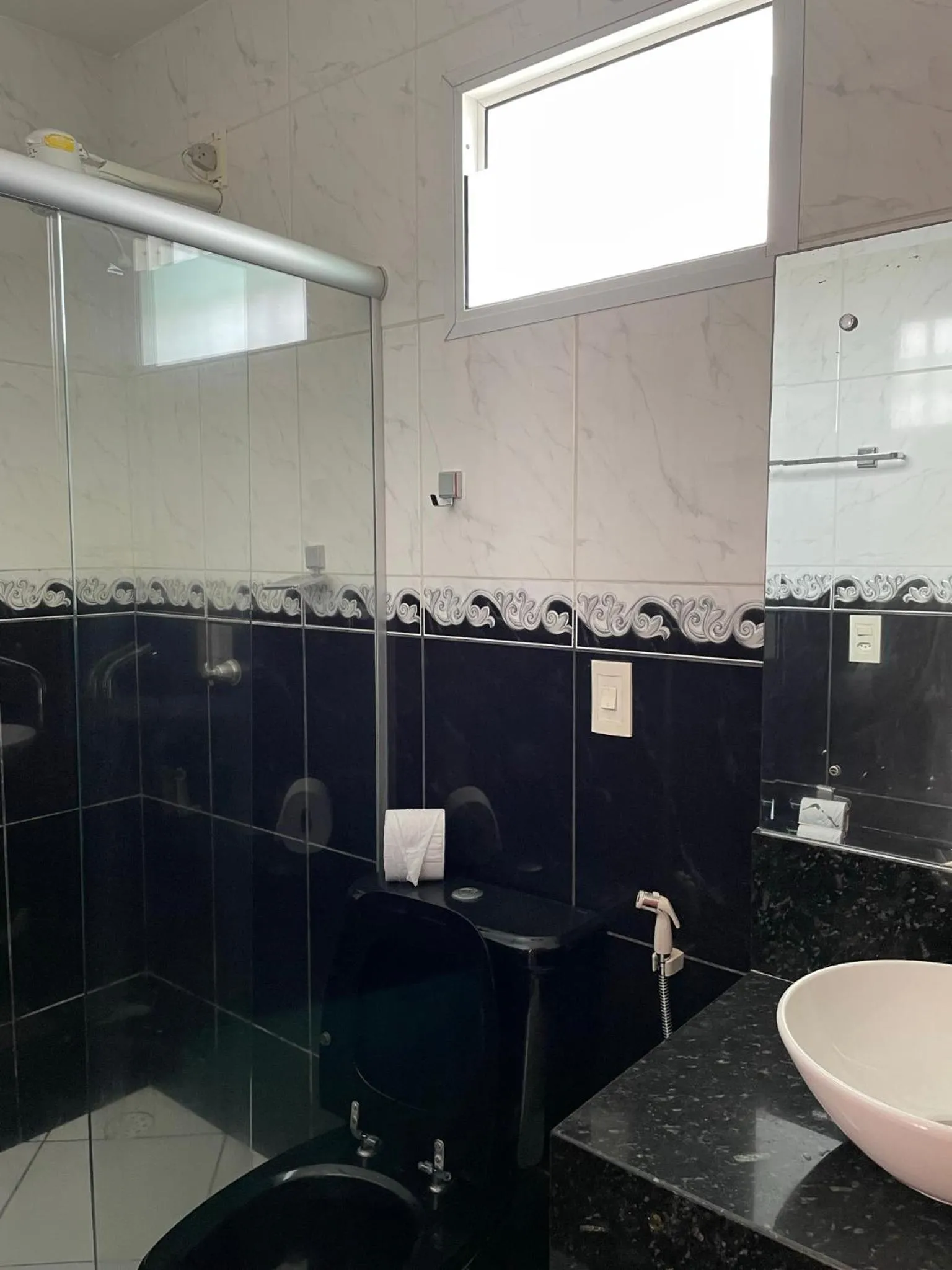 Shower in Pousada Residência dos Sonhos