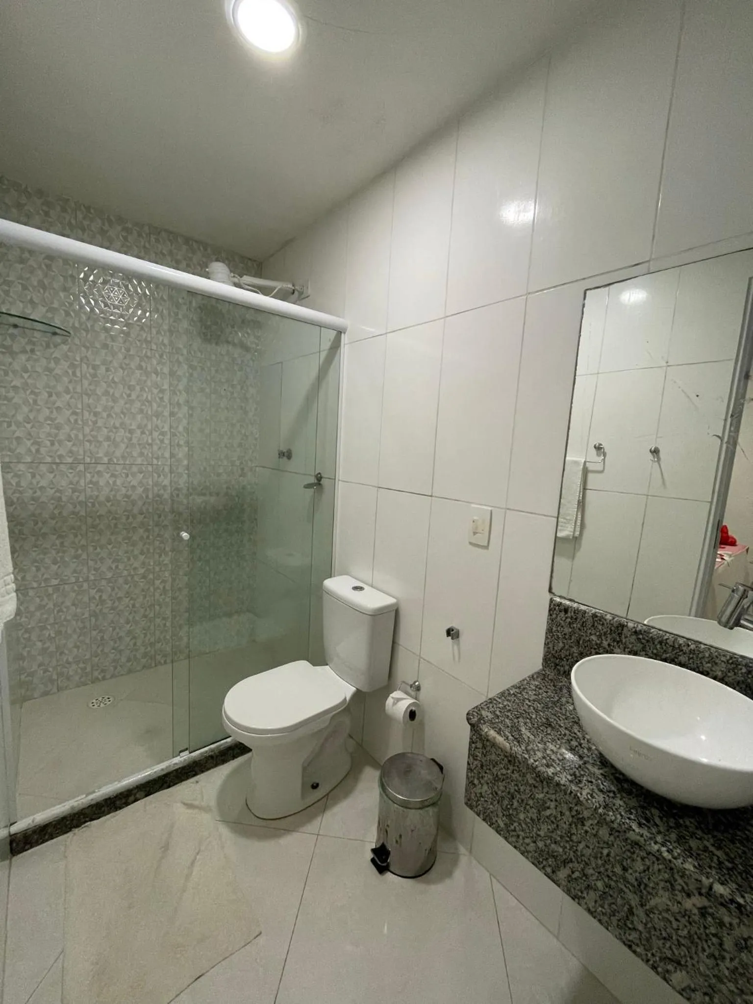 Shower in Pousada Residência dos Sonhos