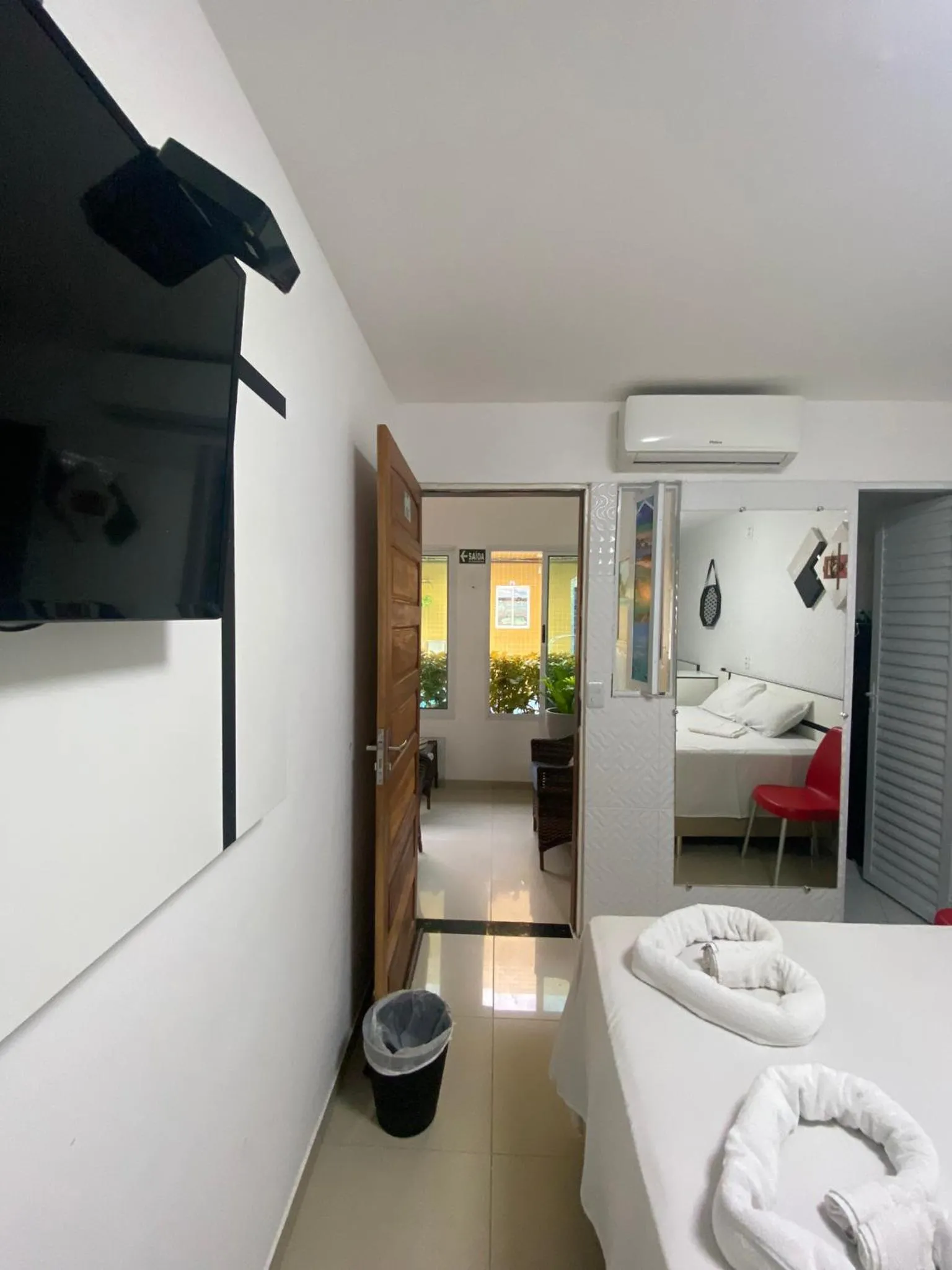 TV and multimedia, Bed in Pousada Residência dos Sonhos