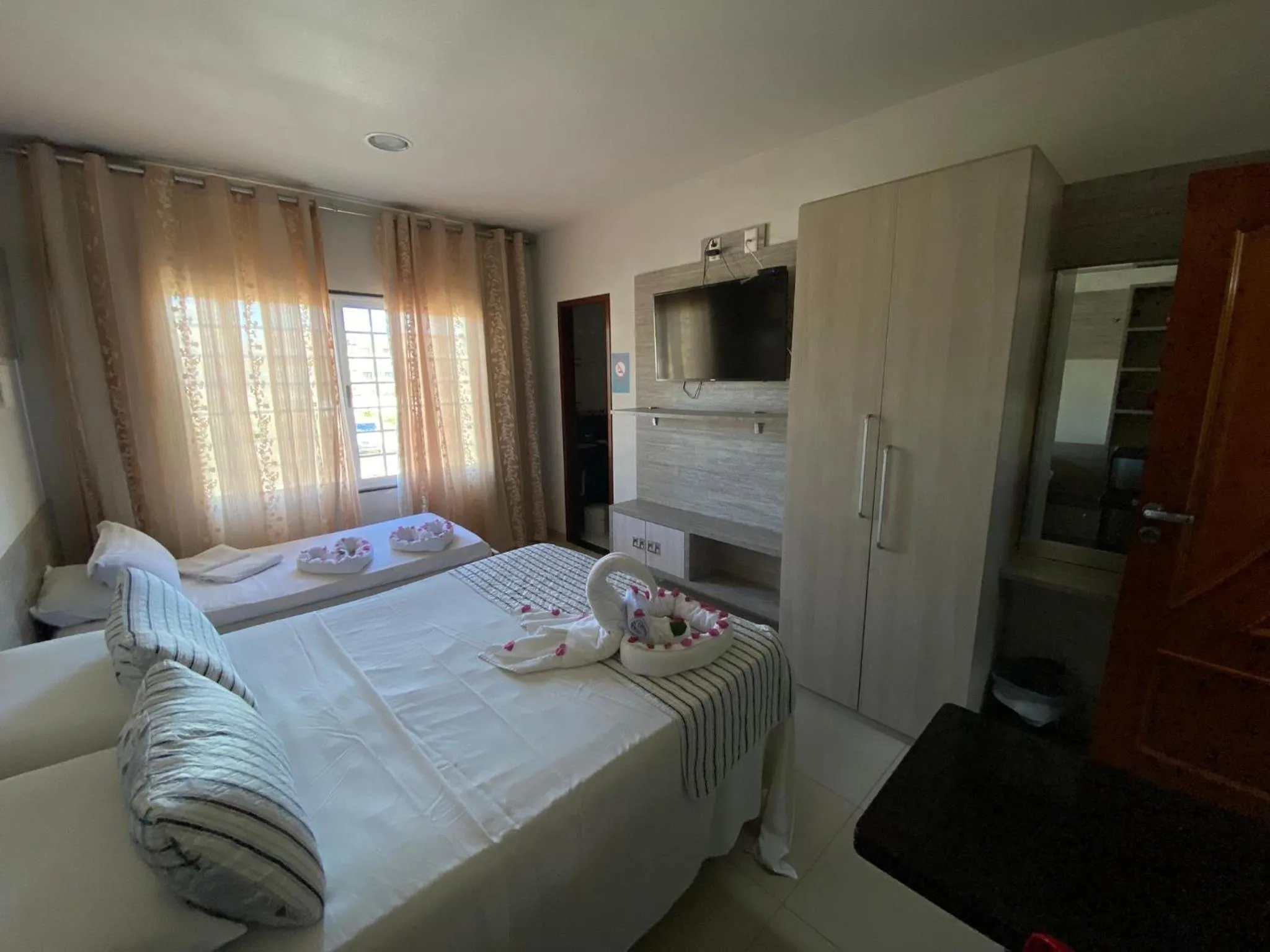 Bed in Pousada Residência dos Sonhos