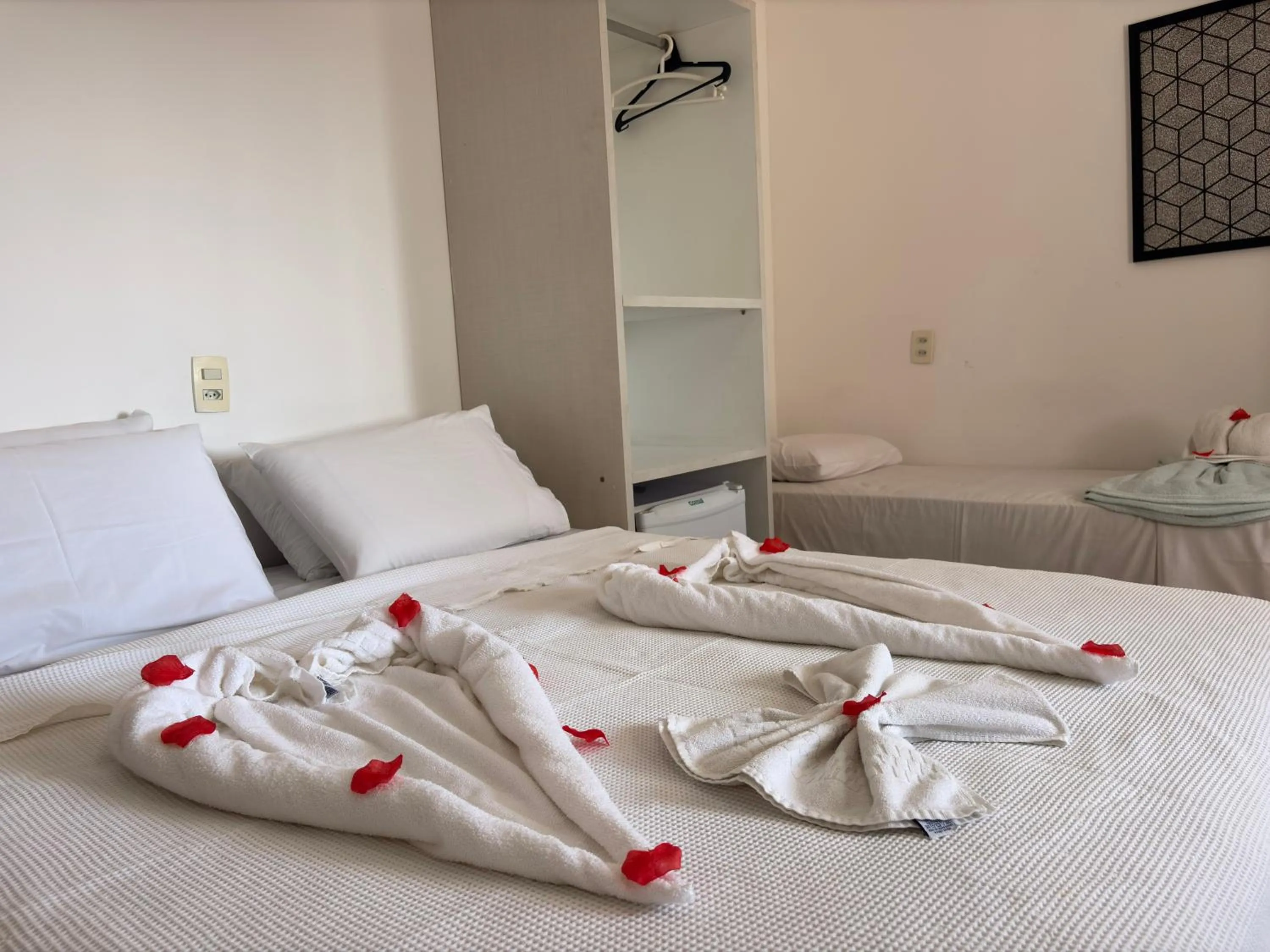 Bed in Pousada Residência dos Sonhos