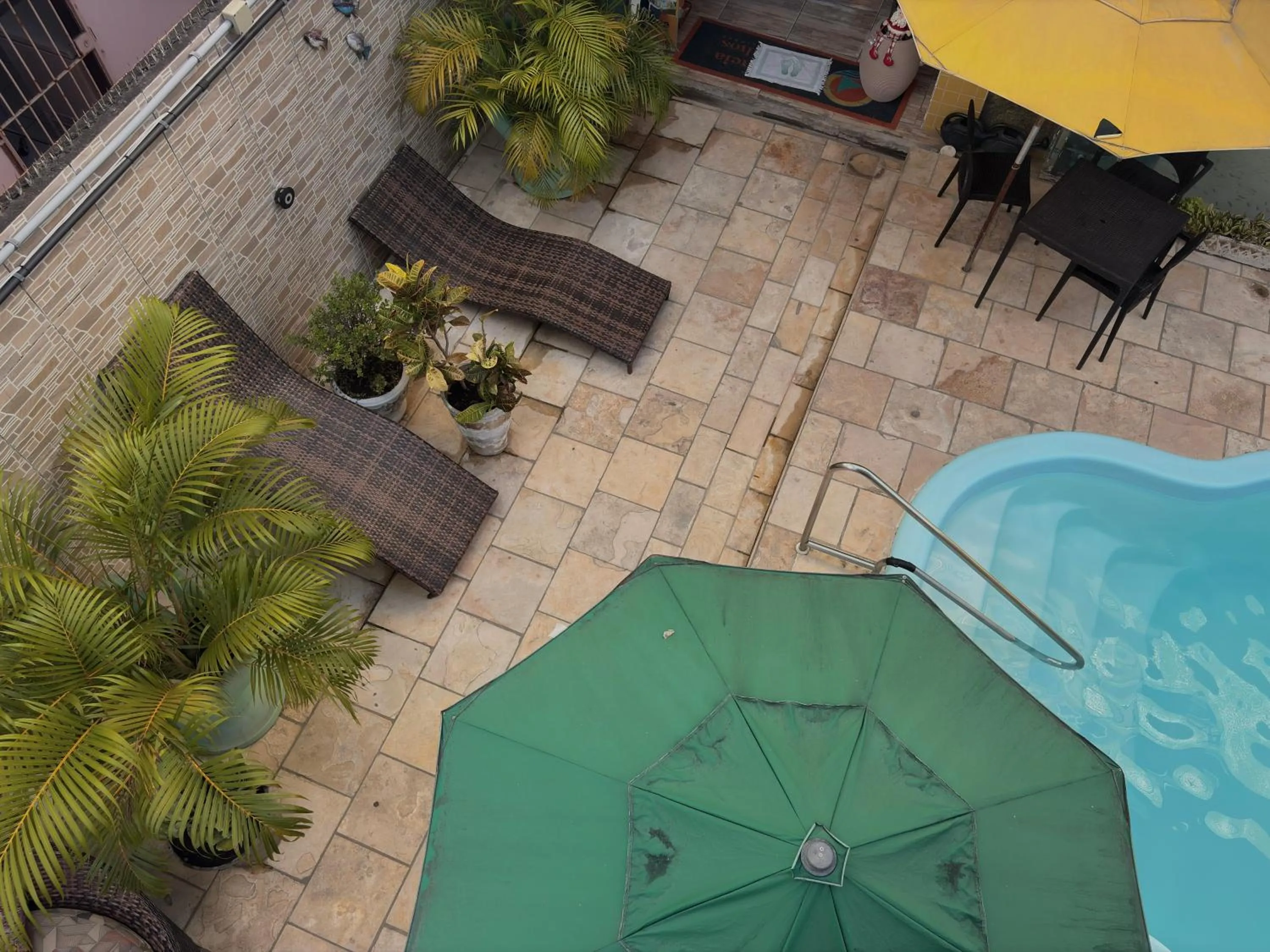 Pool view in Pousada Residência dos Sonhos