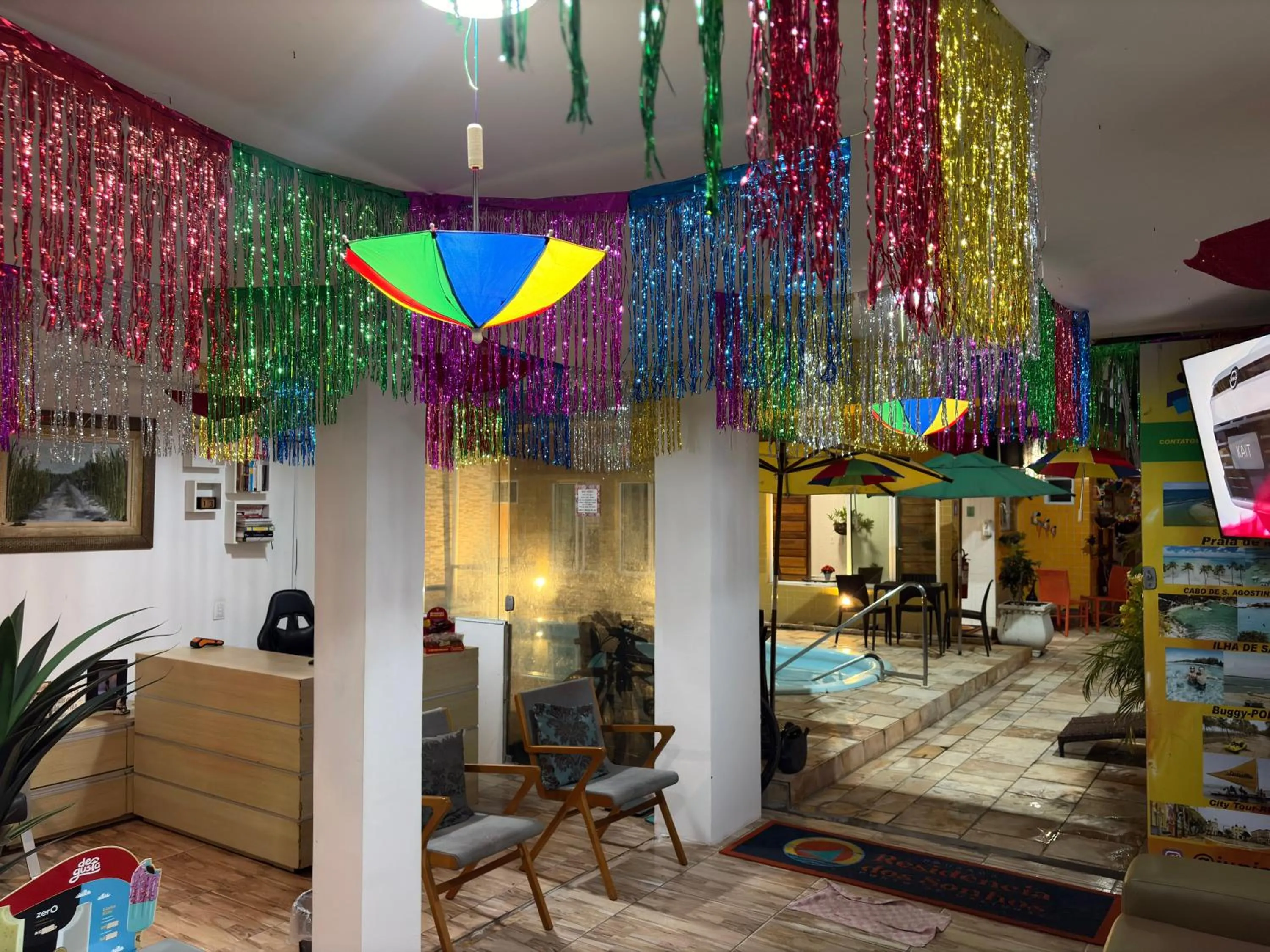 Lobby or reception in Pousada Residência dos Sonhos