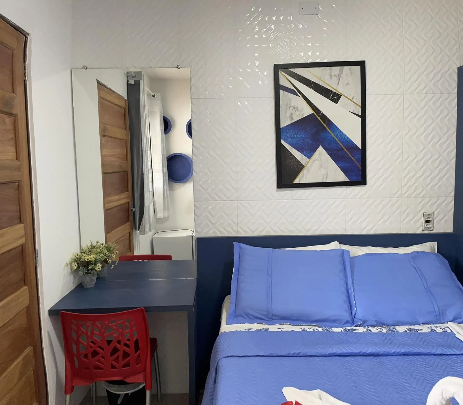 Bed in Pousada Residência dos Sonhos