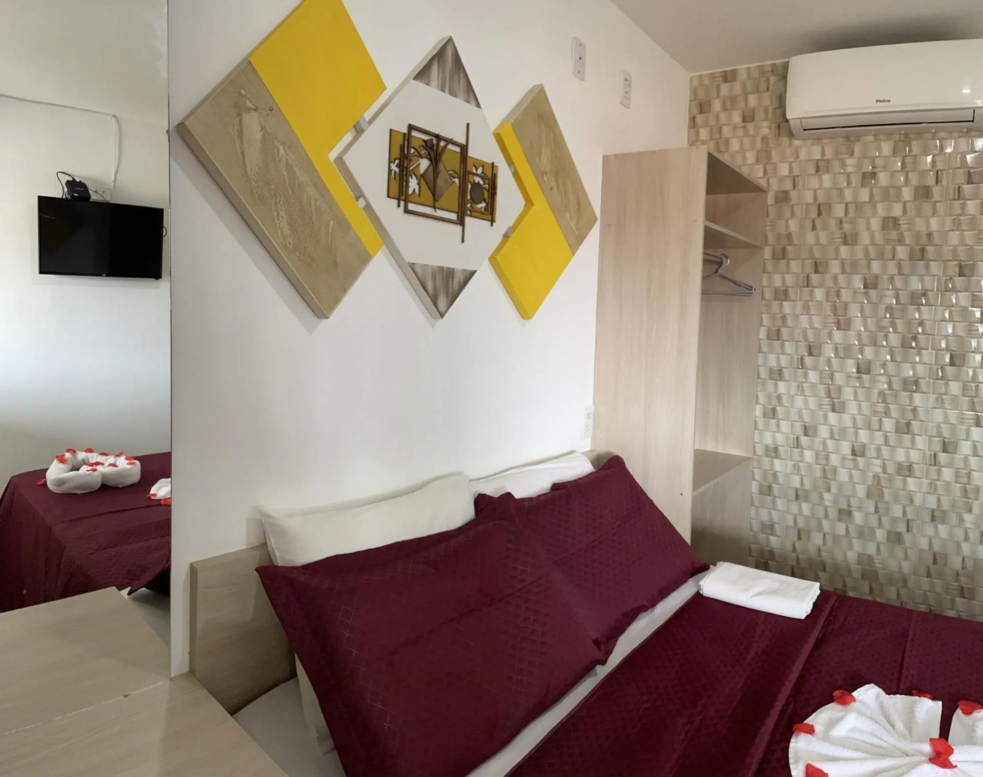 TV and multimedia, Bed in Pousada Residência dos Sonhos