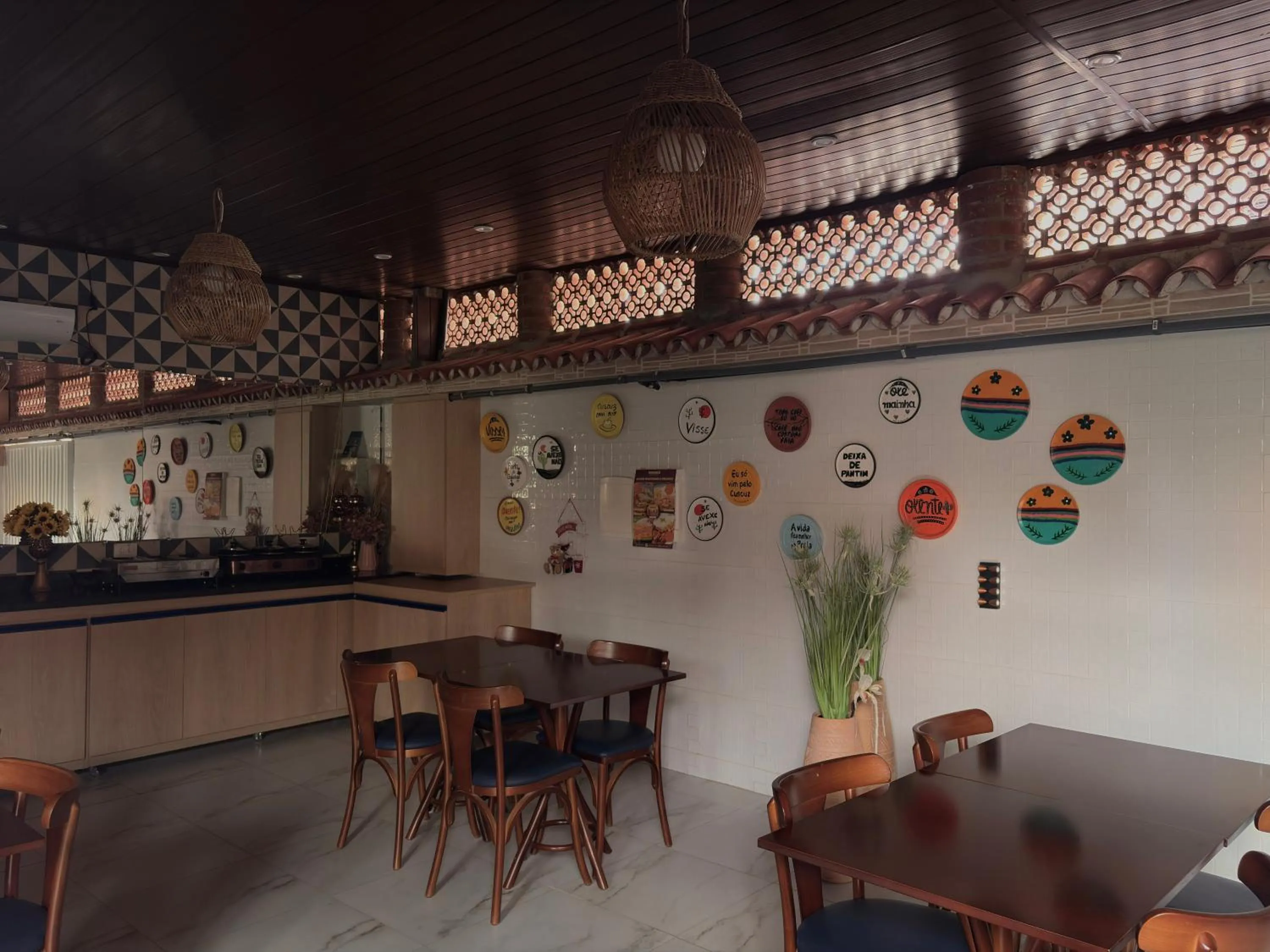 Dining area in Pousada Residência dos Sonhos