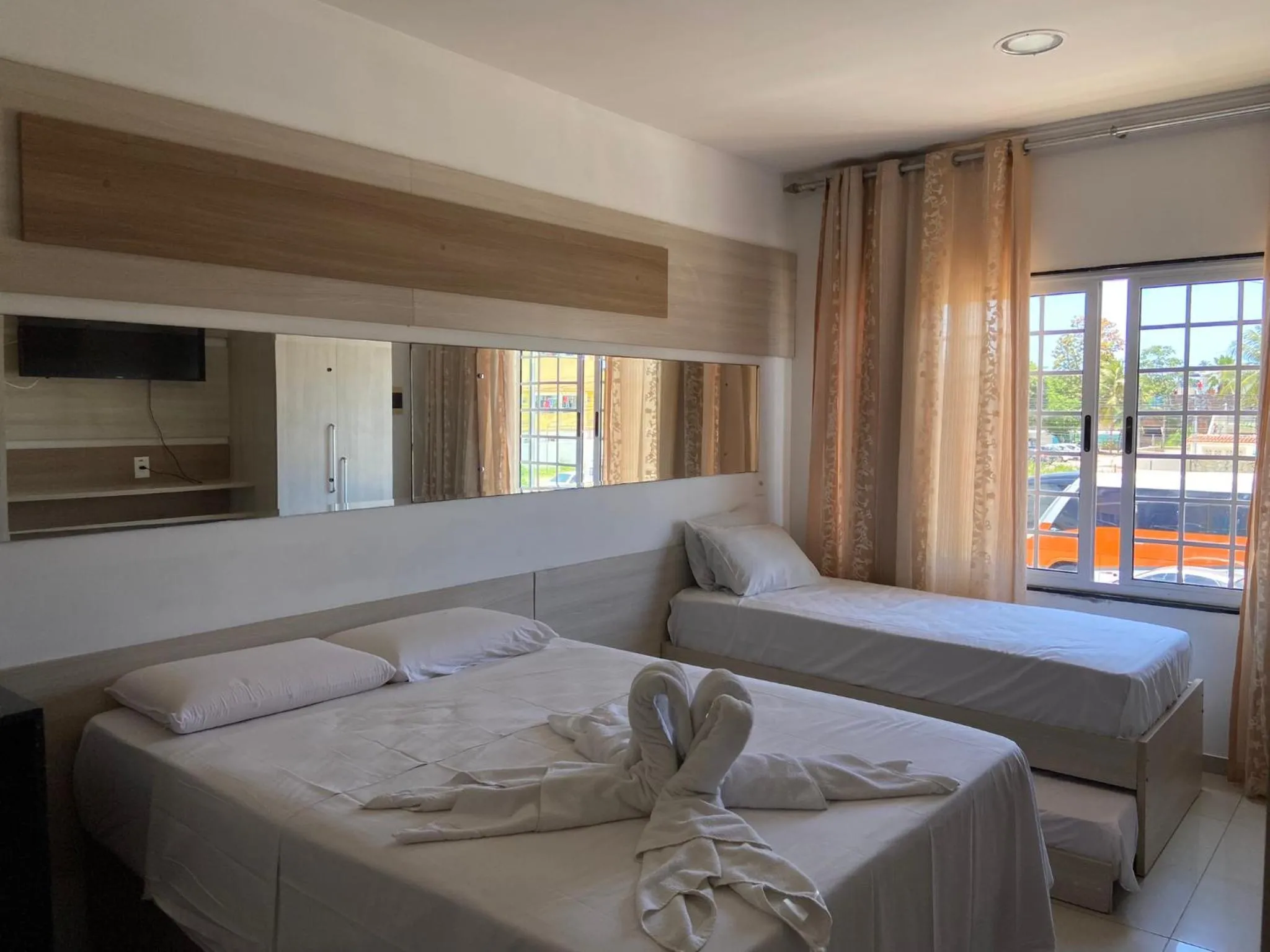 Bed in Pousada Residência dos Sonhos