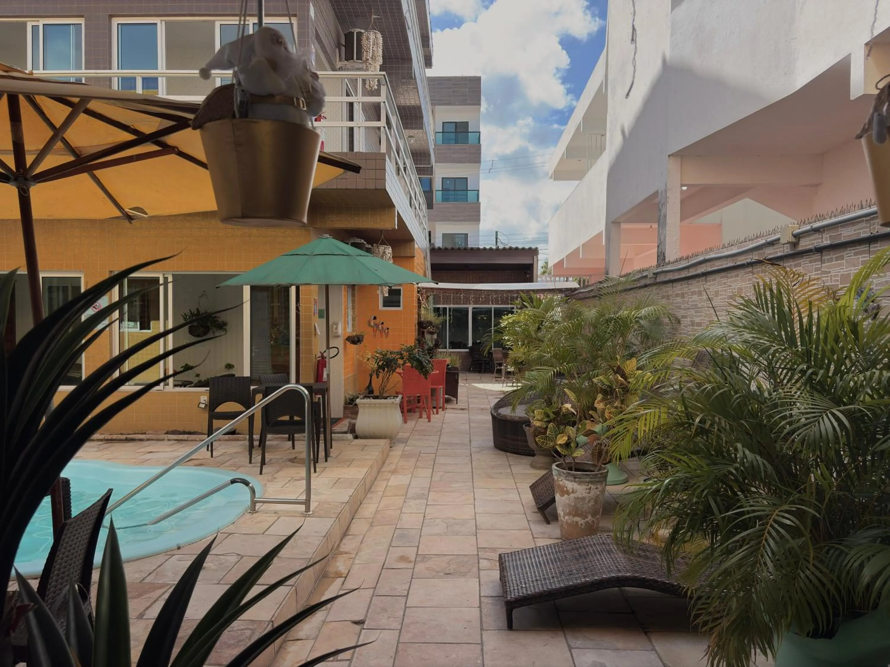 Garden in Pousada Residência dos Sonhos