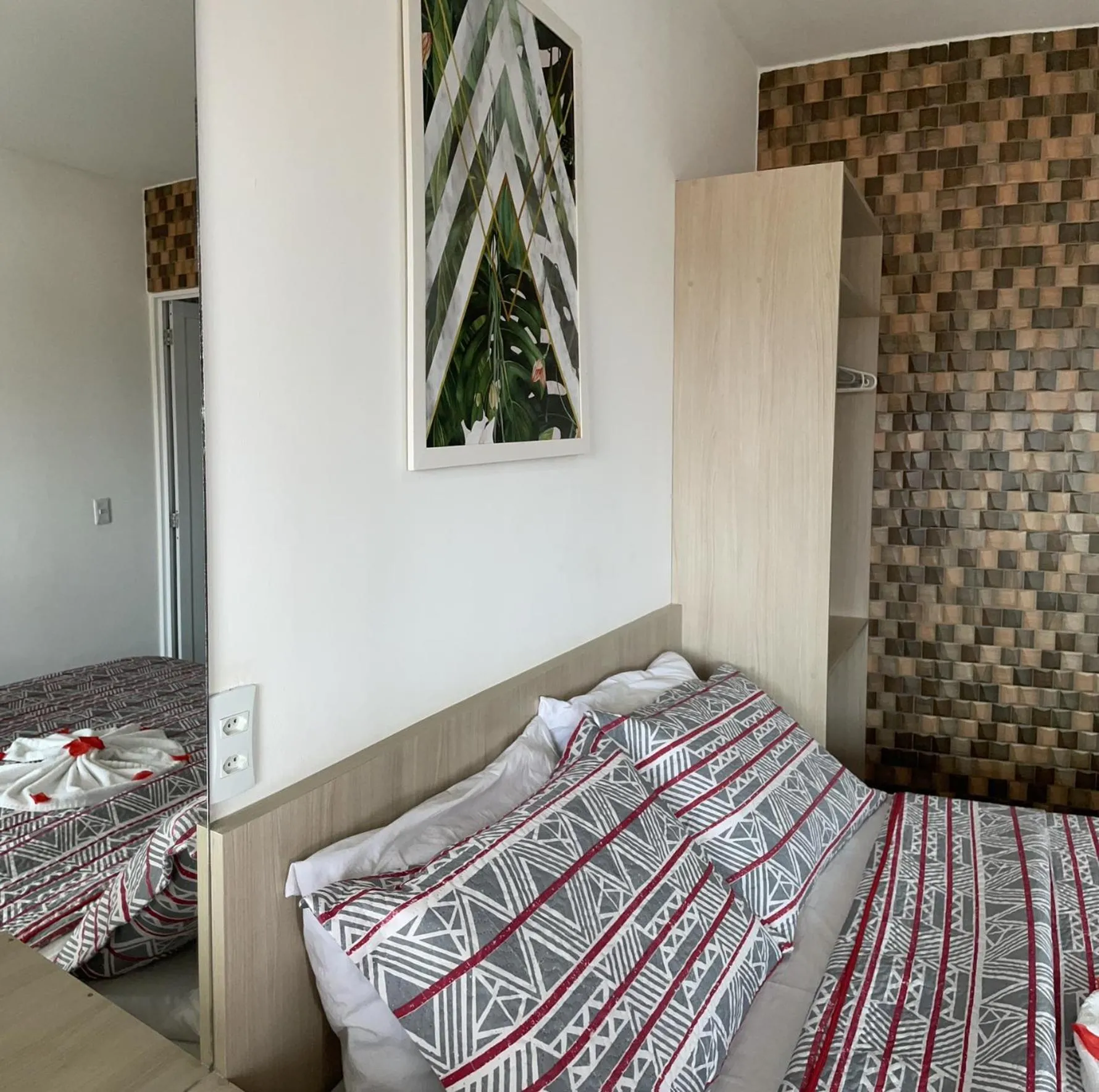 Bed in Pousada Residência dos Sonhos