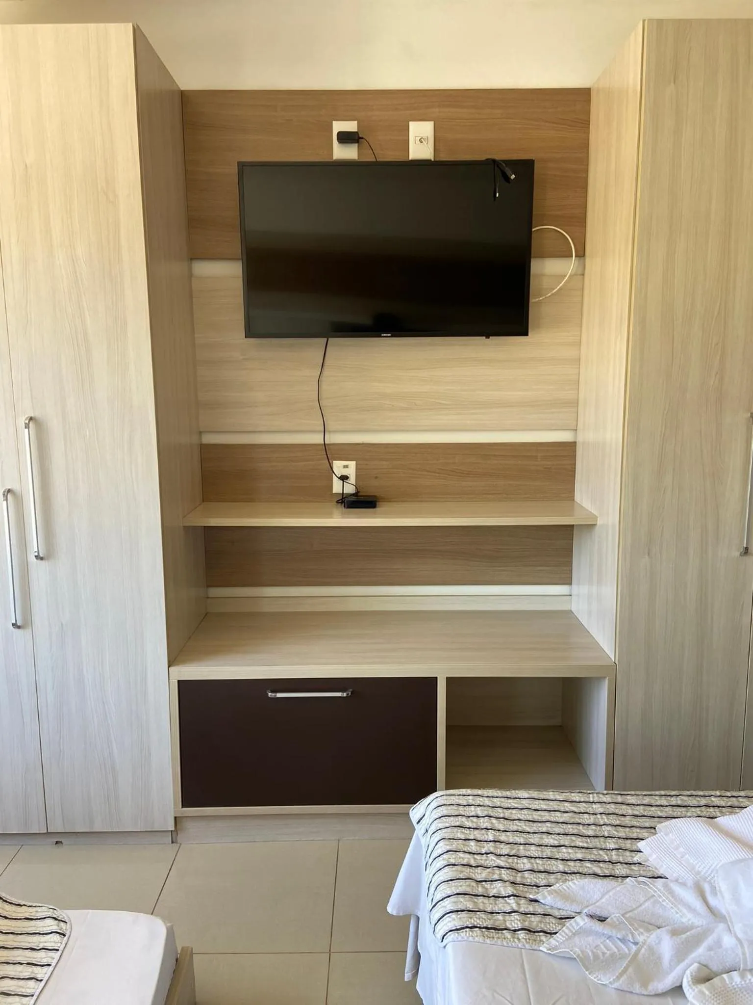 TV and multimedia, Bed in Pousada Residência dos Sonhos