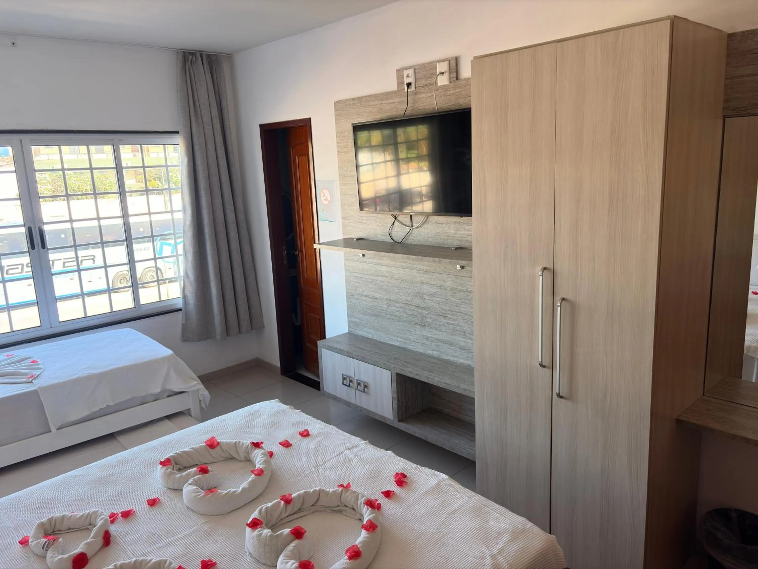 Bed in Pousada Residência dos Sonhos