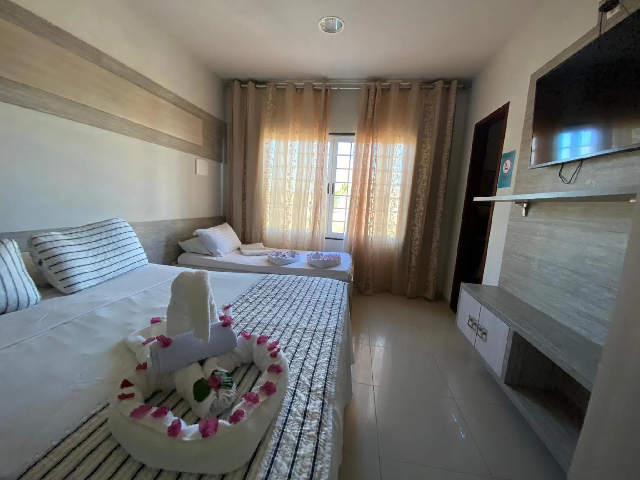 Bed in Pousada Residência dos Sonhos