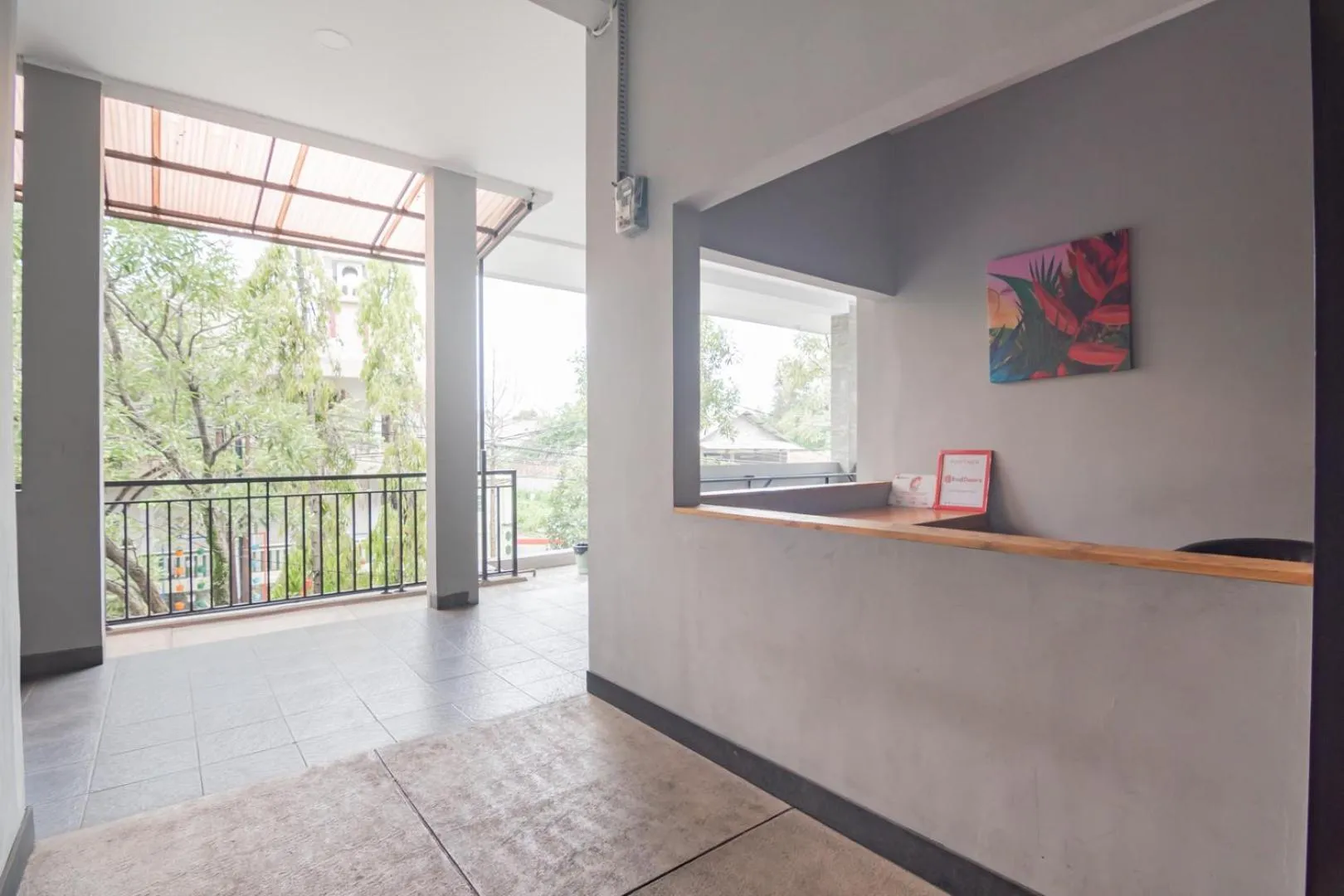 Lobby or reception in RedDoorz near Exit Toll Pasteur 4