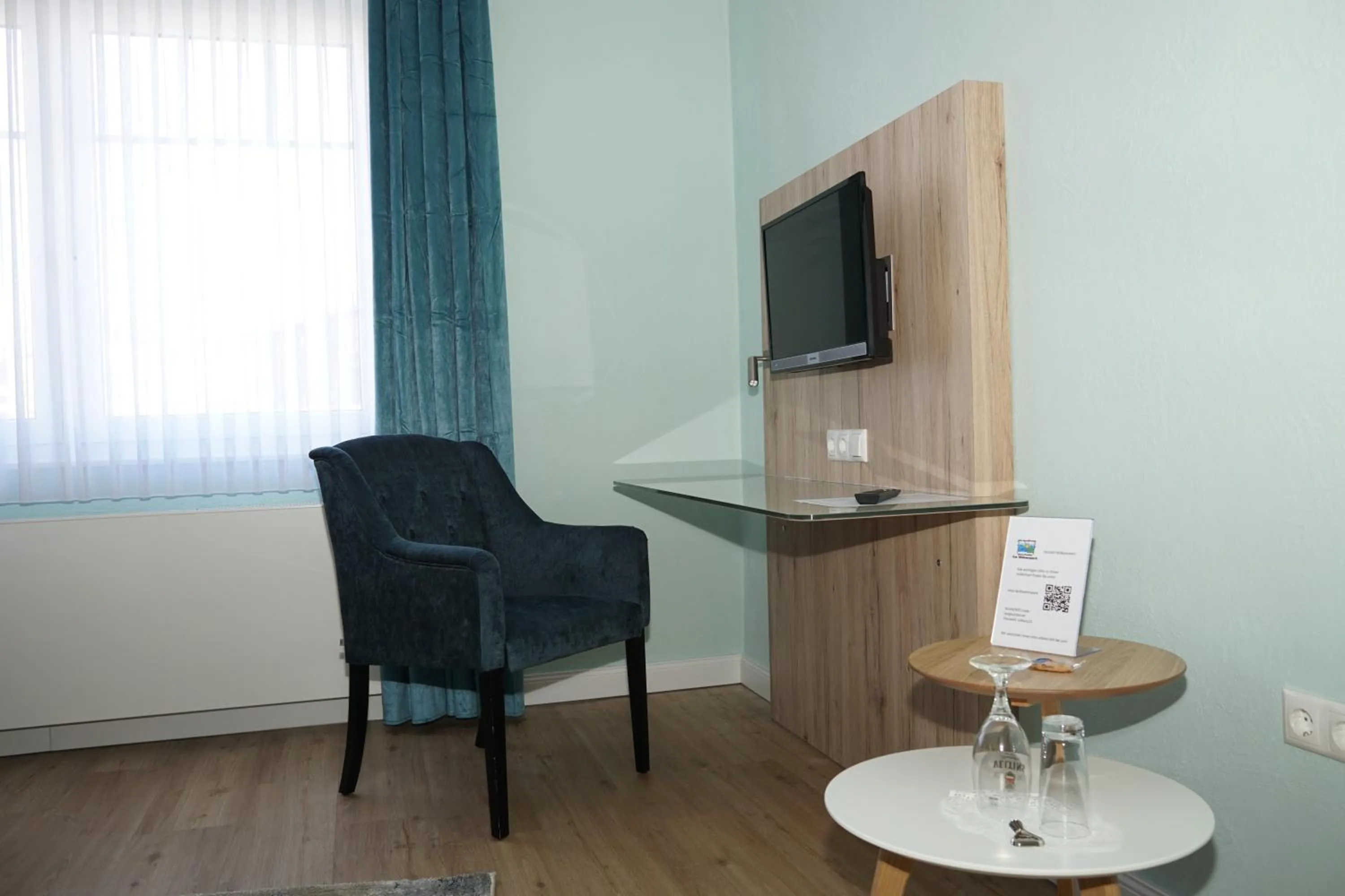 Seating area in Hotel-Pension Am Böhmepark