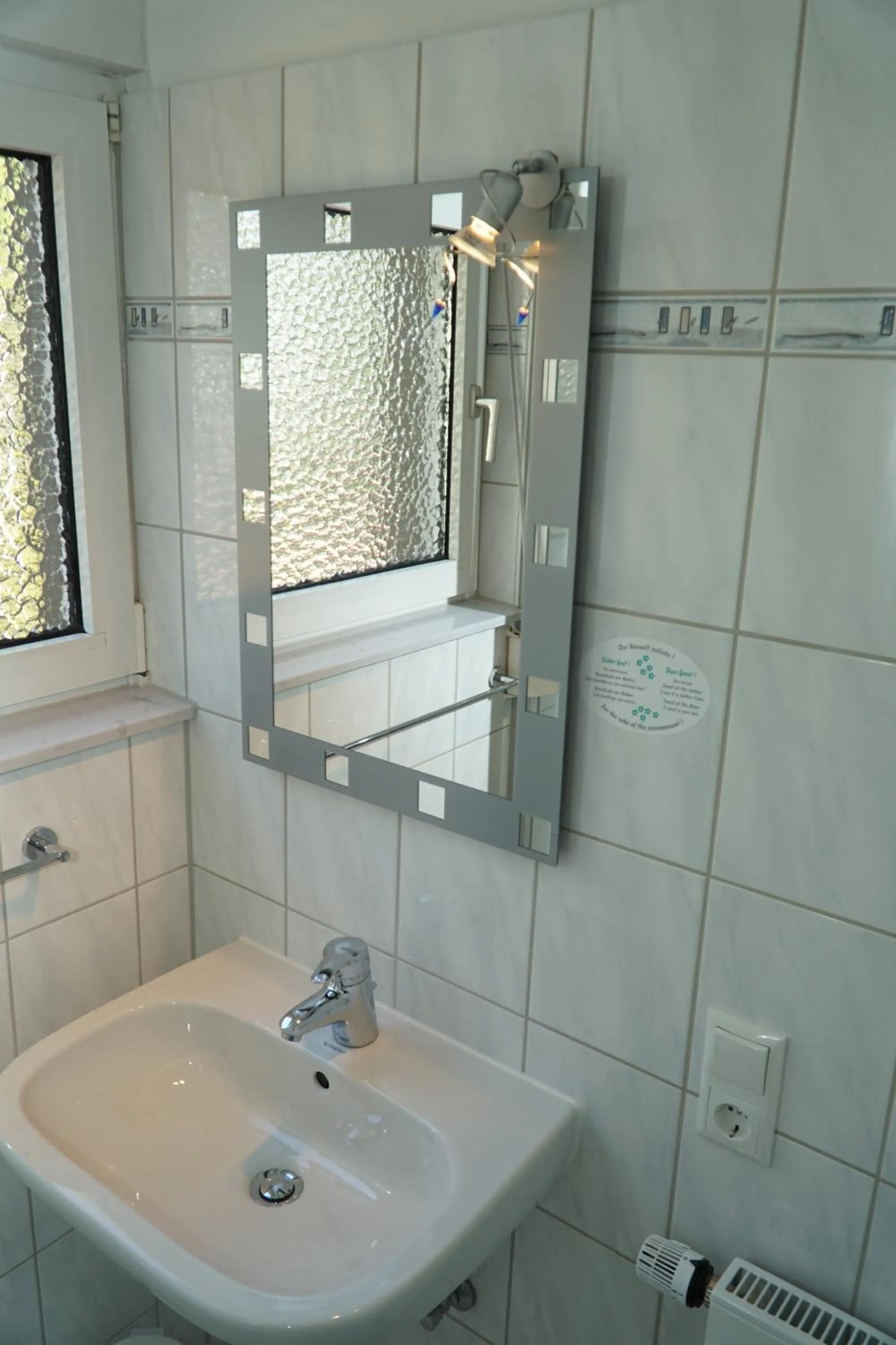 Bathroom in Hotel-Pension Am Böhmepark