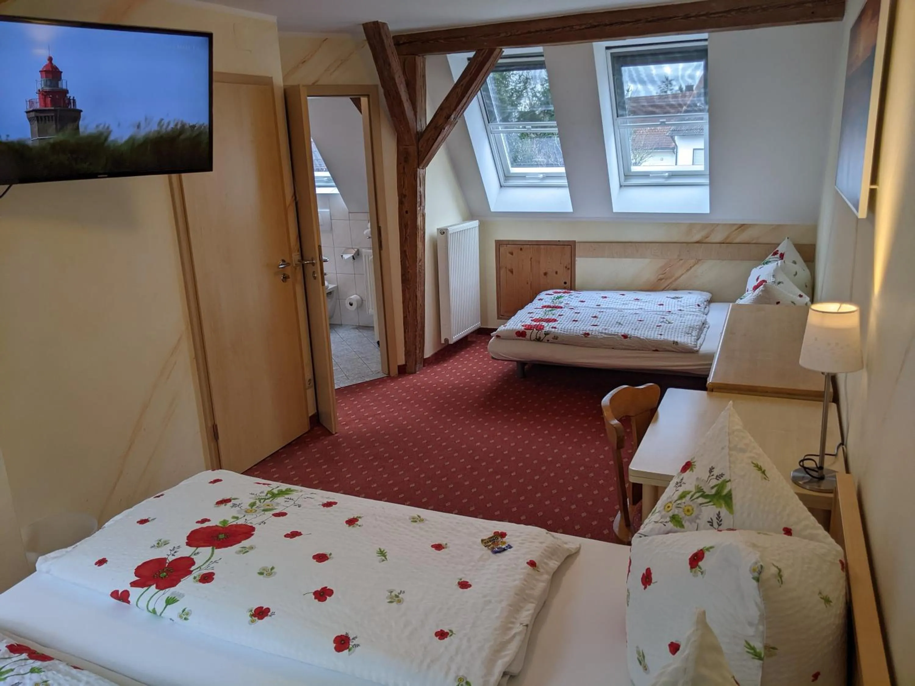 Bed in Gasthof Adler
