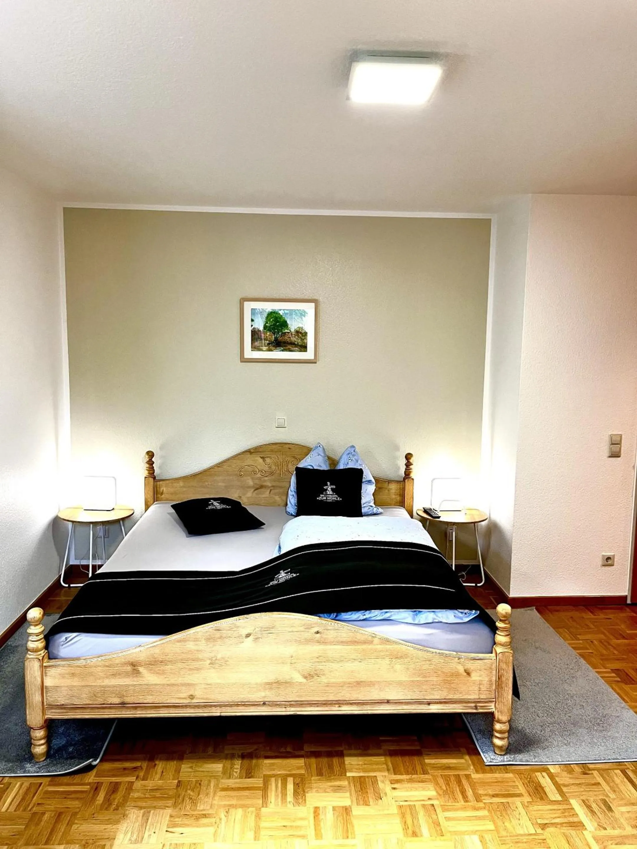Bedroom, Bed in Das Landhotel zur Mühle
