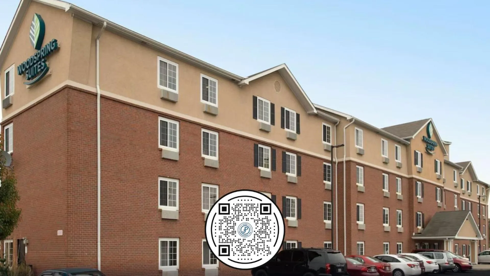 Property building in WoodSpring Suites St Louis Arnold