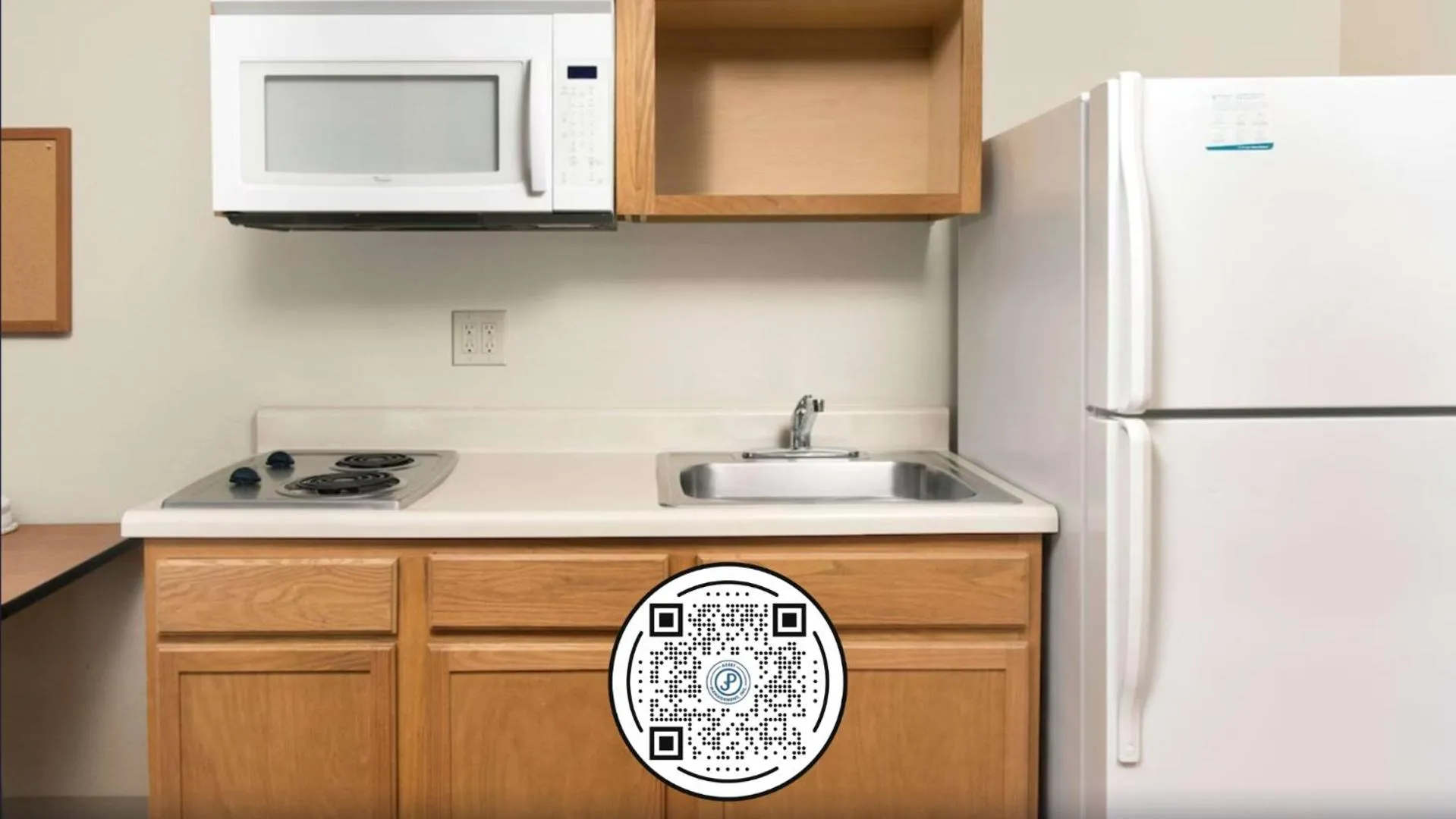 Kitchen or kitchenette in WoodSpring Suites St Louis Arnold