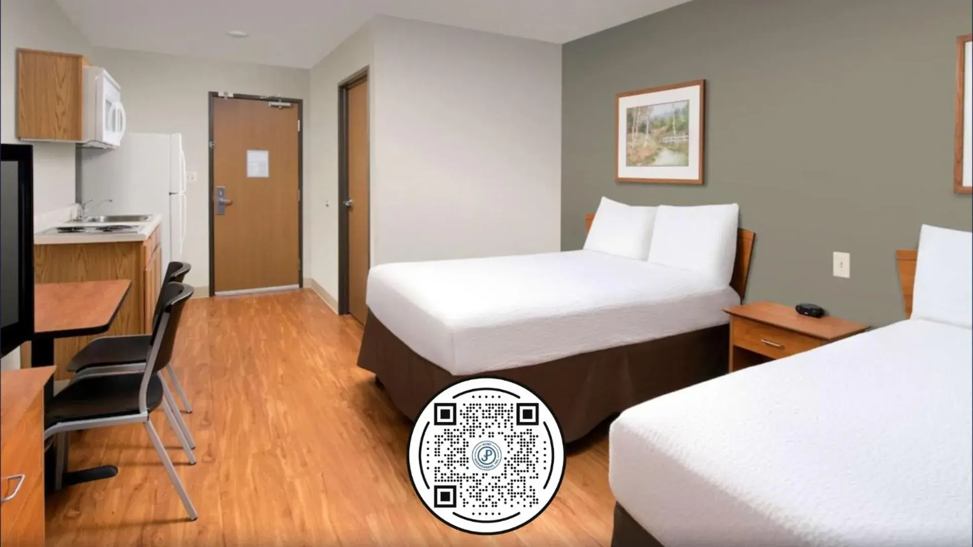 Bedroom, Bed in WoodSpring Suites St Louis Arnold Bedroom, Bed in WoodSpring Suites St Louis Arnold