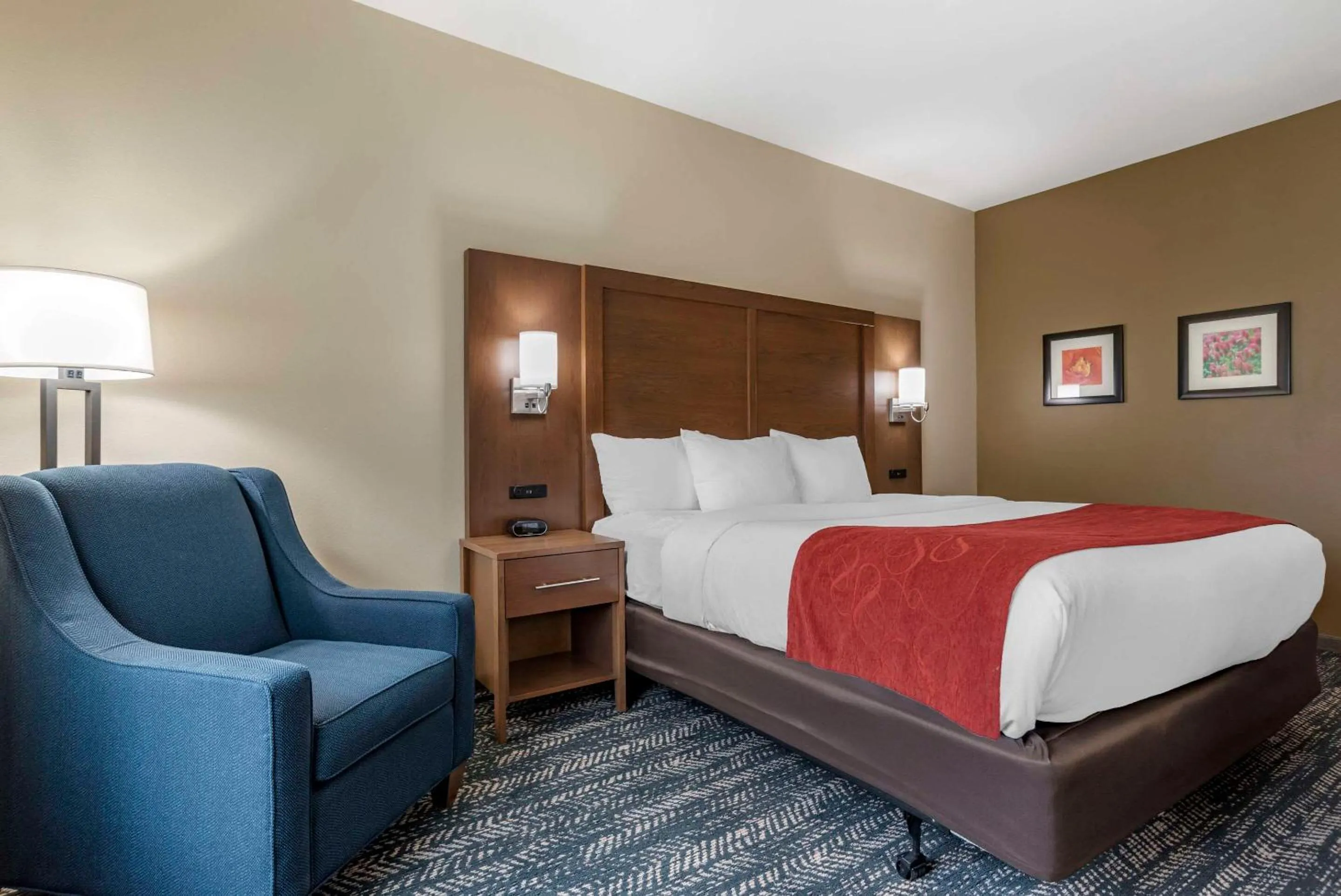 Bedroom, Bed in Comfort Inn & Suites Downtown near University