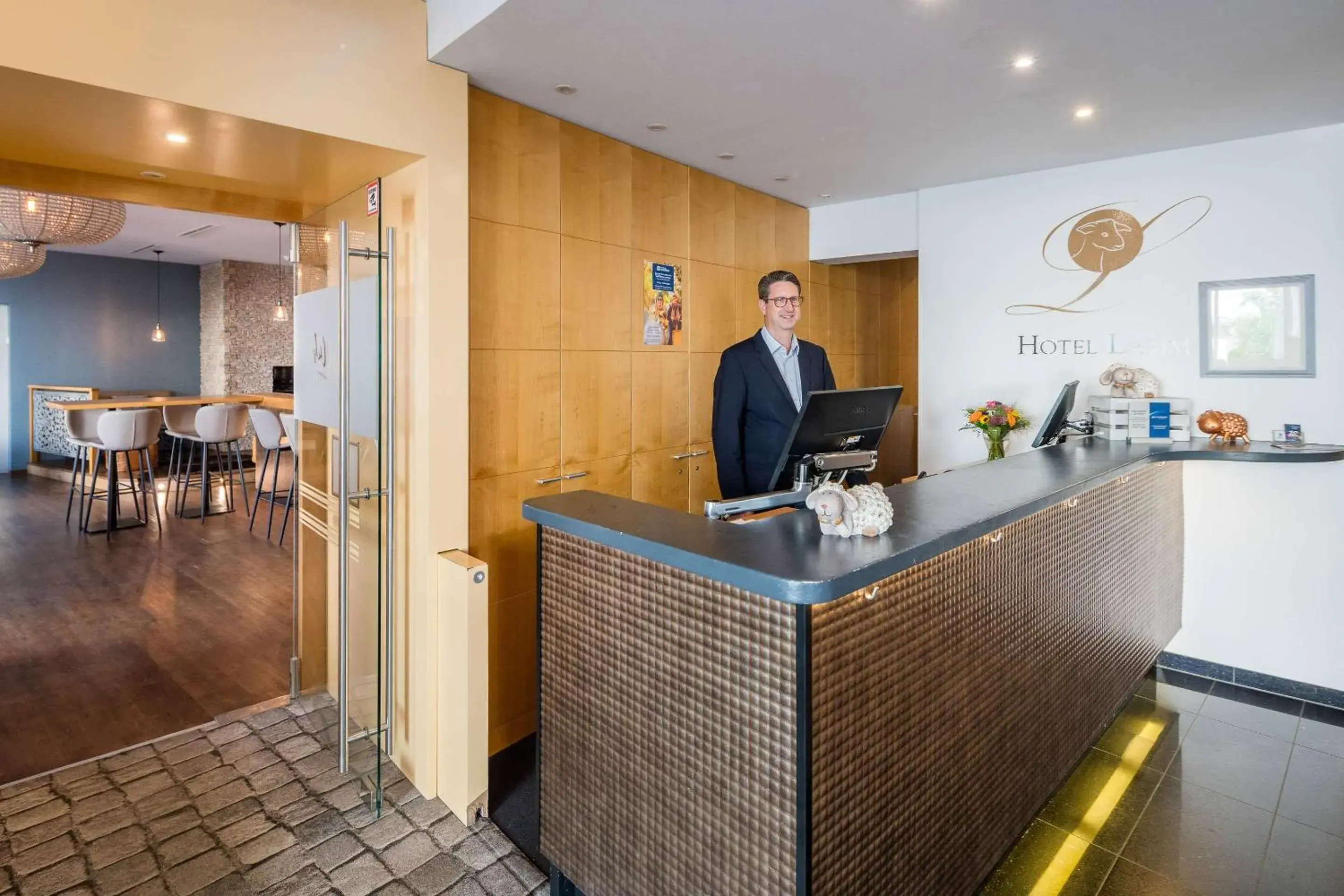 Lobby or reception in Best Western Hotel Lamm Lobby or reception in Best Western Hotel Lamm