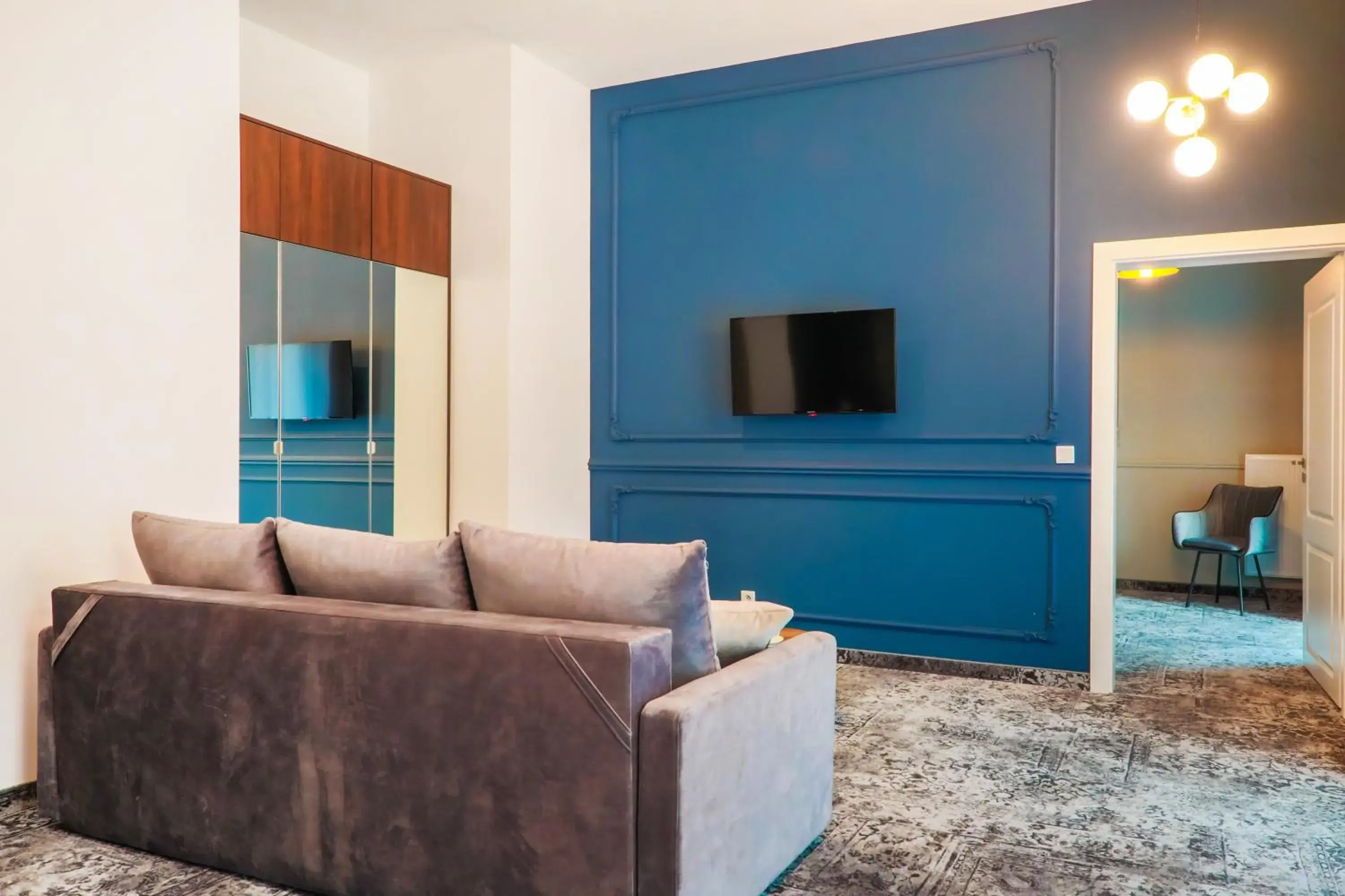 Living room in Aparthotel Cracovia Residence Living room in Aparthotel Cracovia Residence