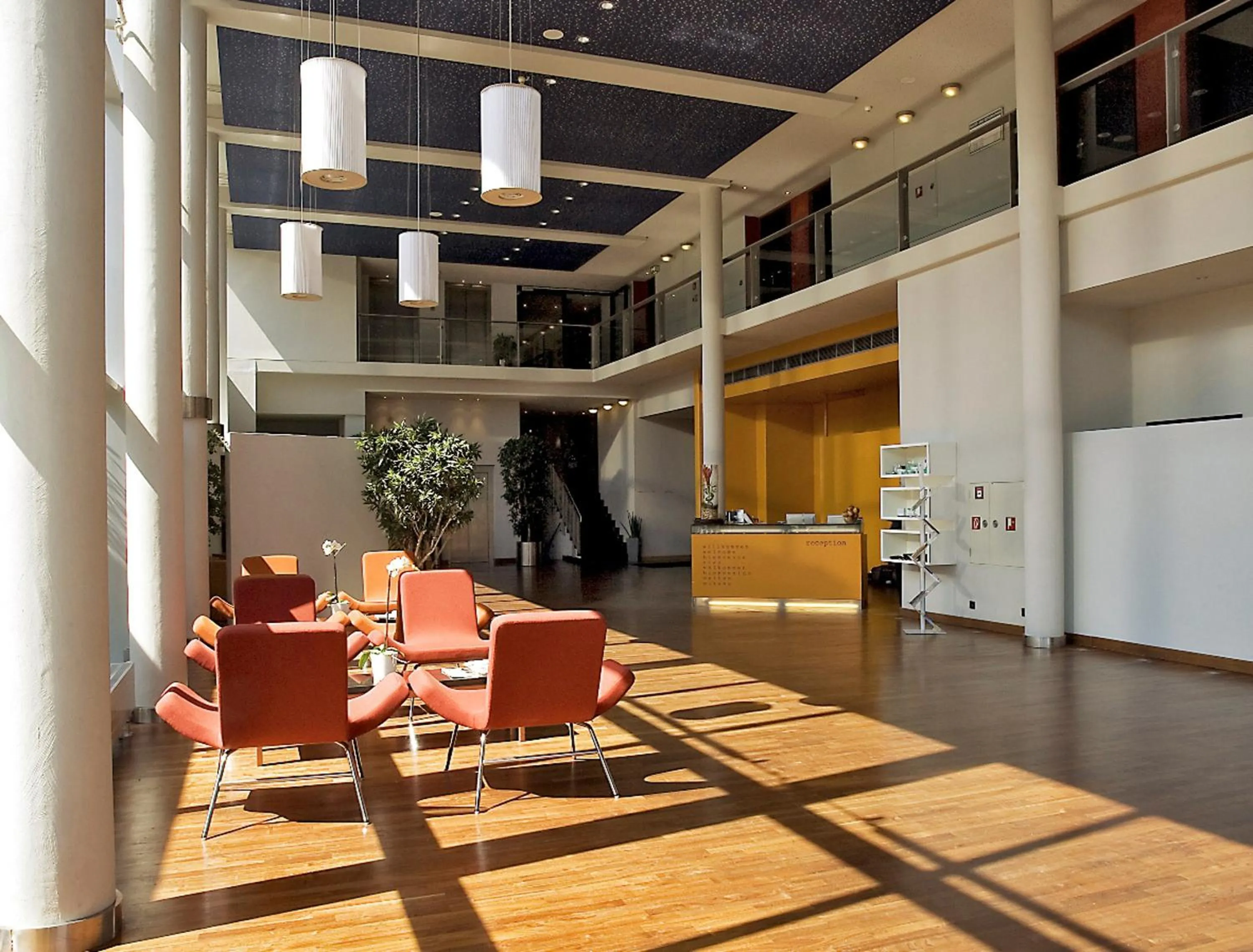 Lobby or reception in ATLANTIC Hotel Universum