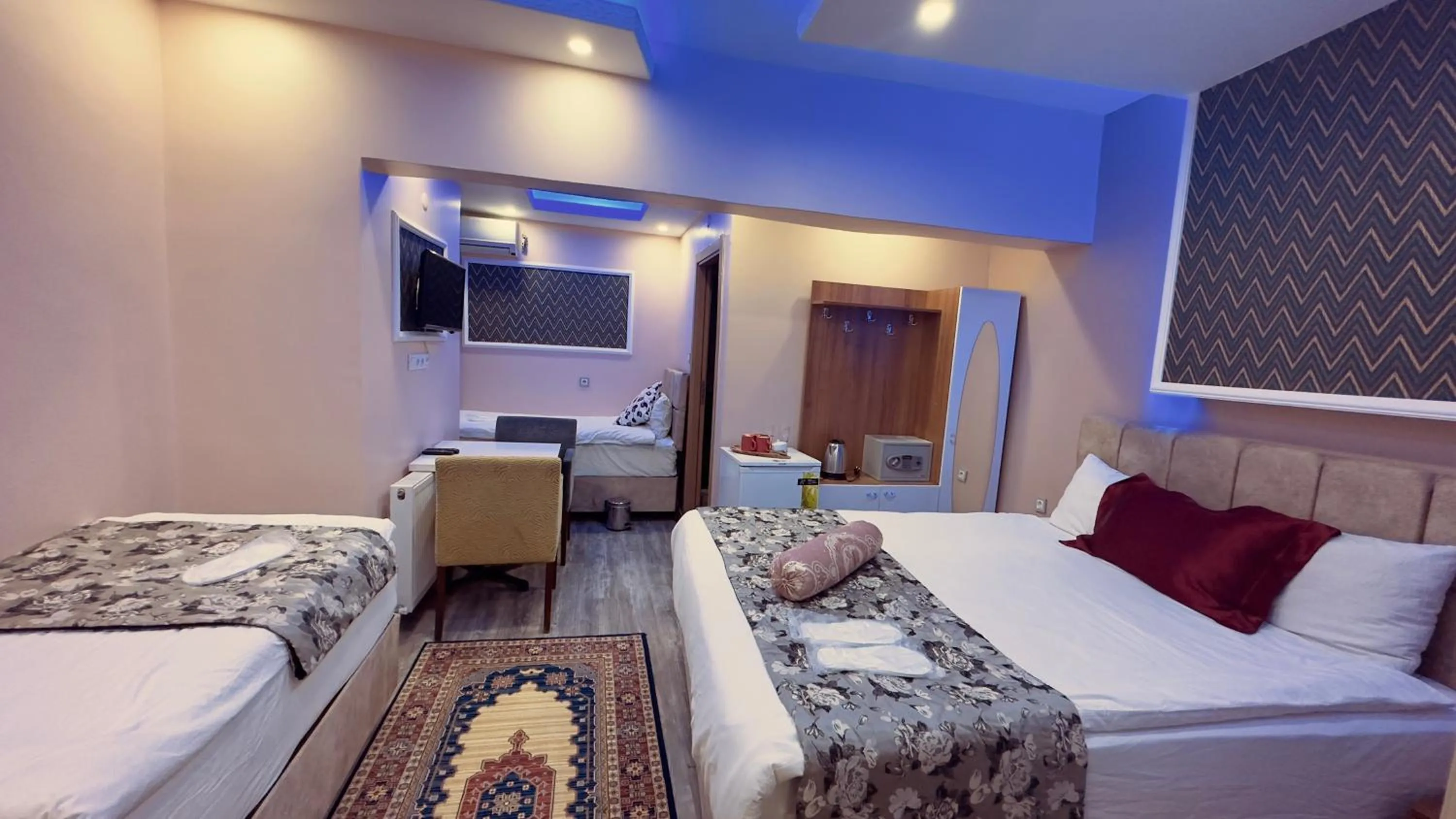 Bed in Mitra Downtown Hotel