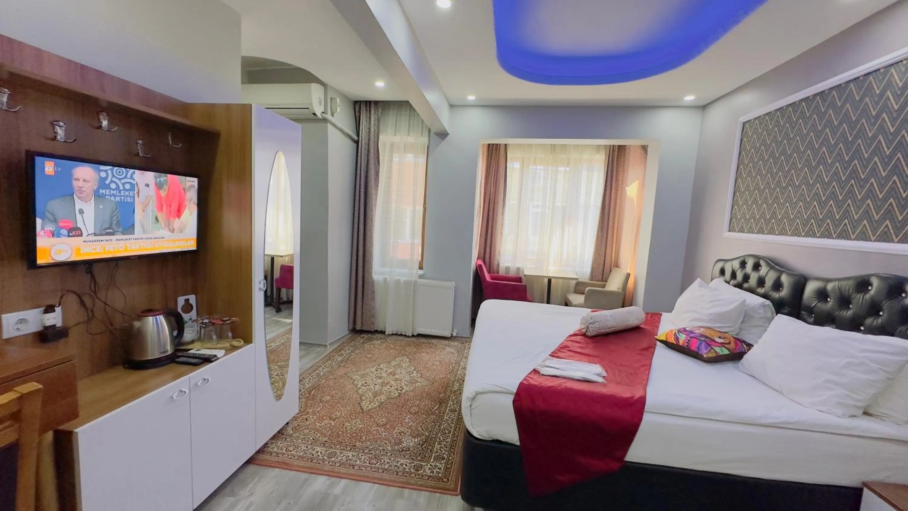 Bed in Mitra Downtown Hotel