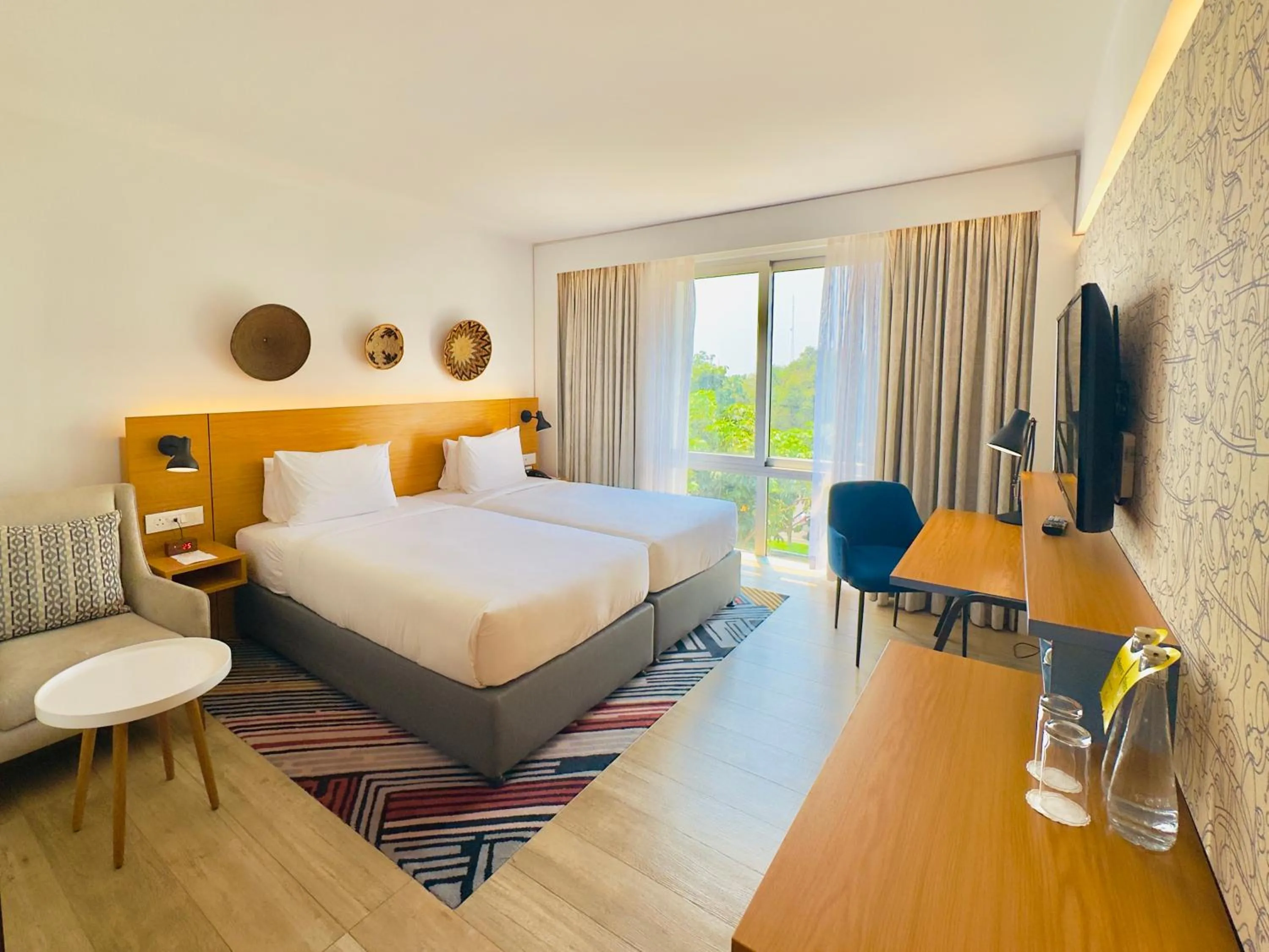 Quiet street view, Bed in Holiday Inn - Lusaka by IHG