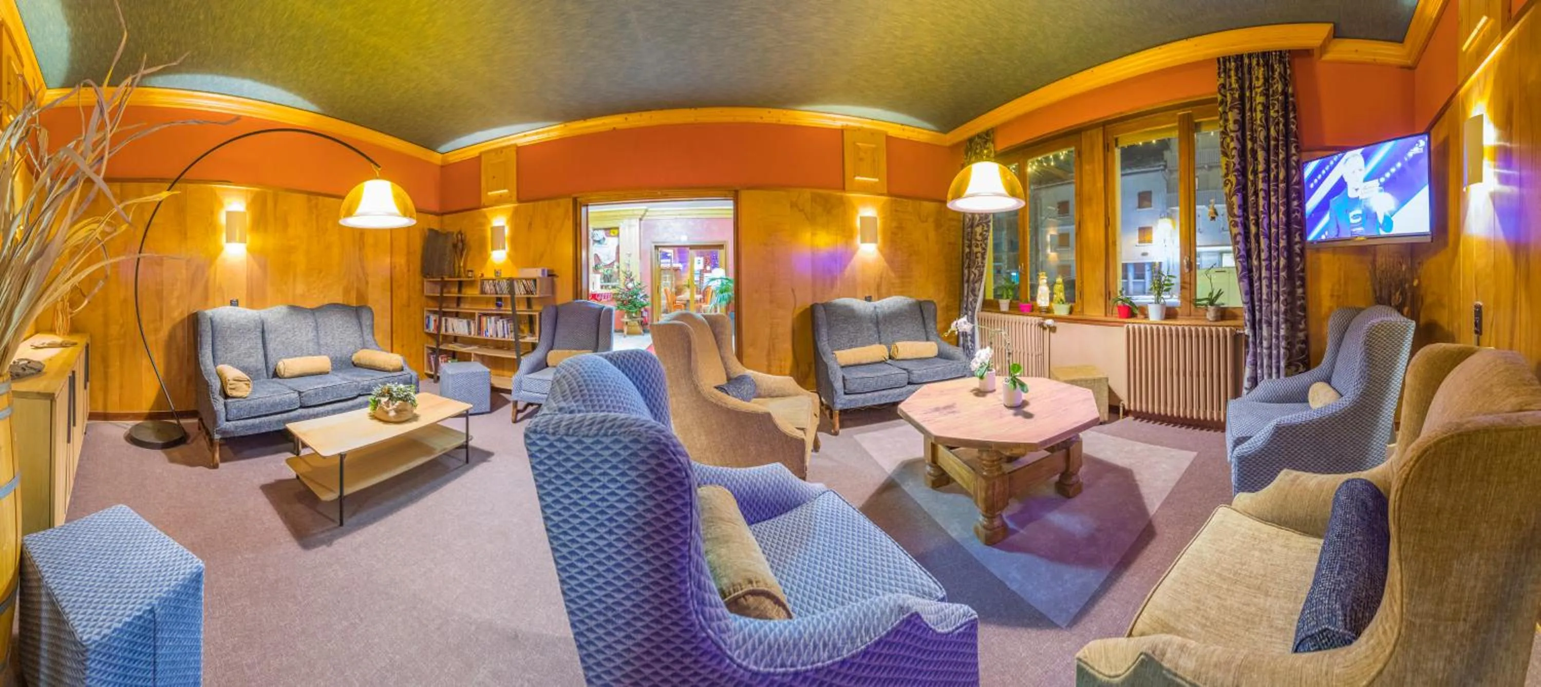 Living room in ALPAZUR Val Cenis