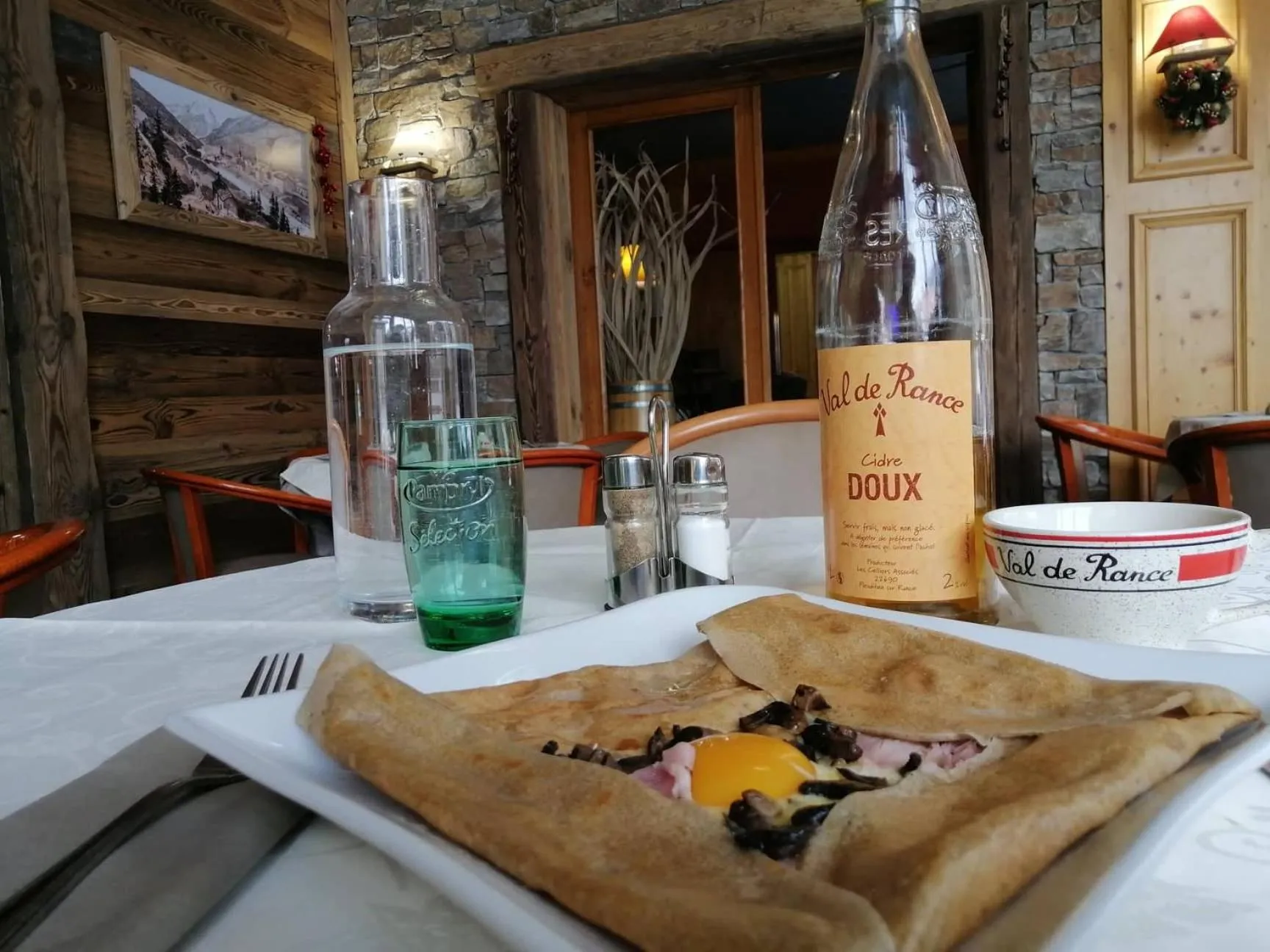 Meals in ALPAZUR Val Cenis