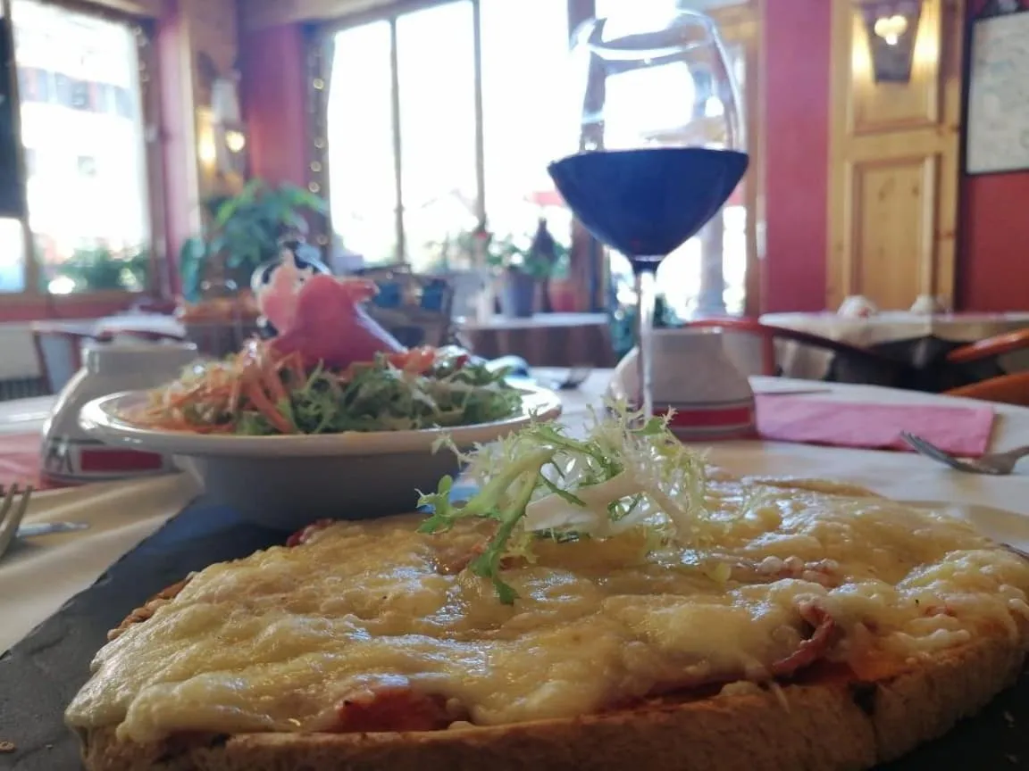 Food close-up in ALPAZUR Val Cenis