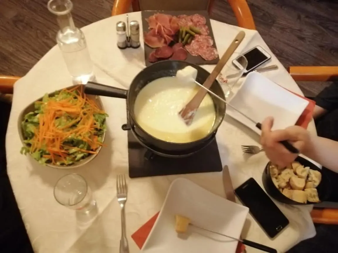 Food close-up in ALPAZUR Val Cenis